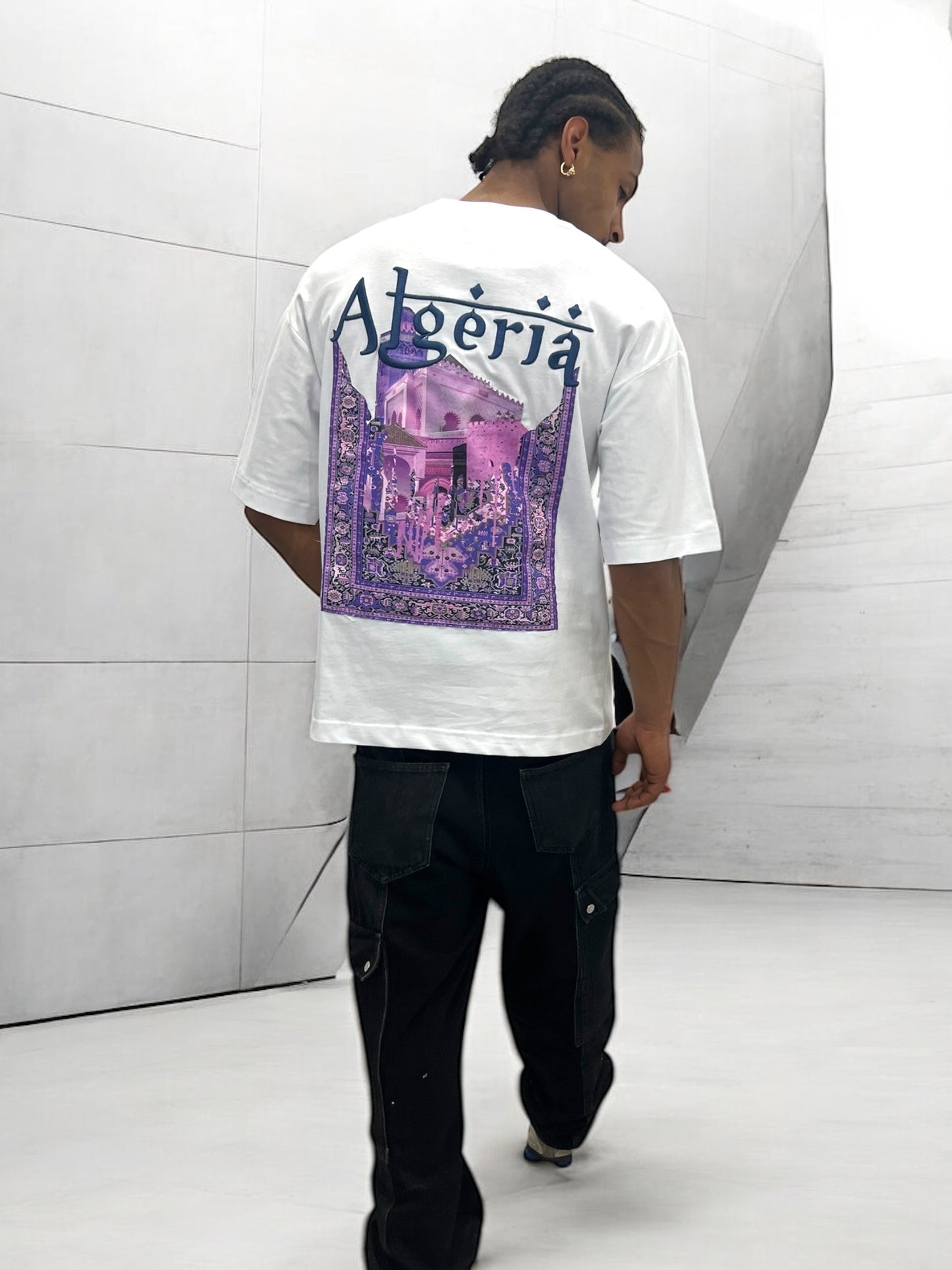 T-shirt ALGĖRIA - blanc