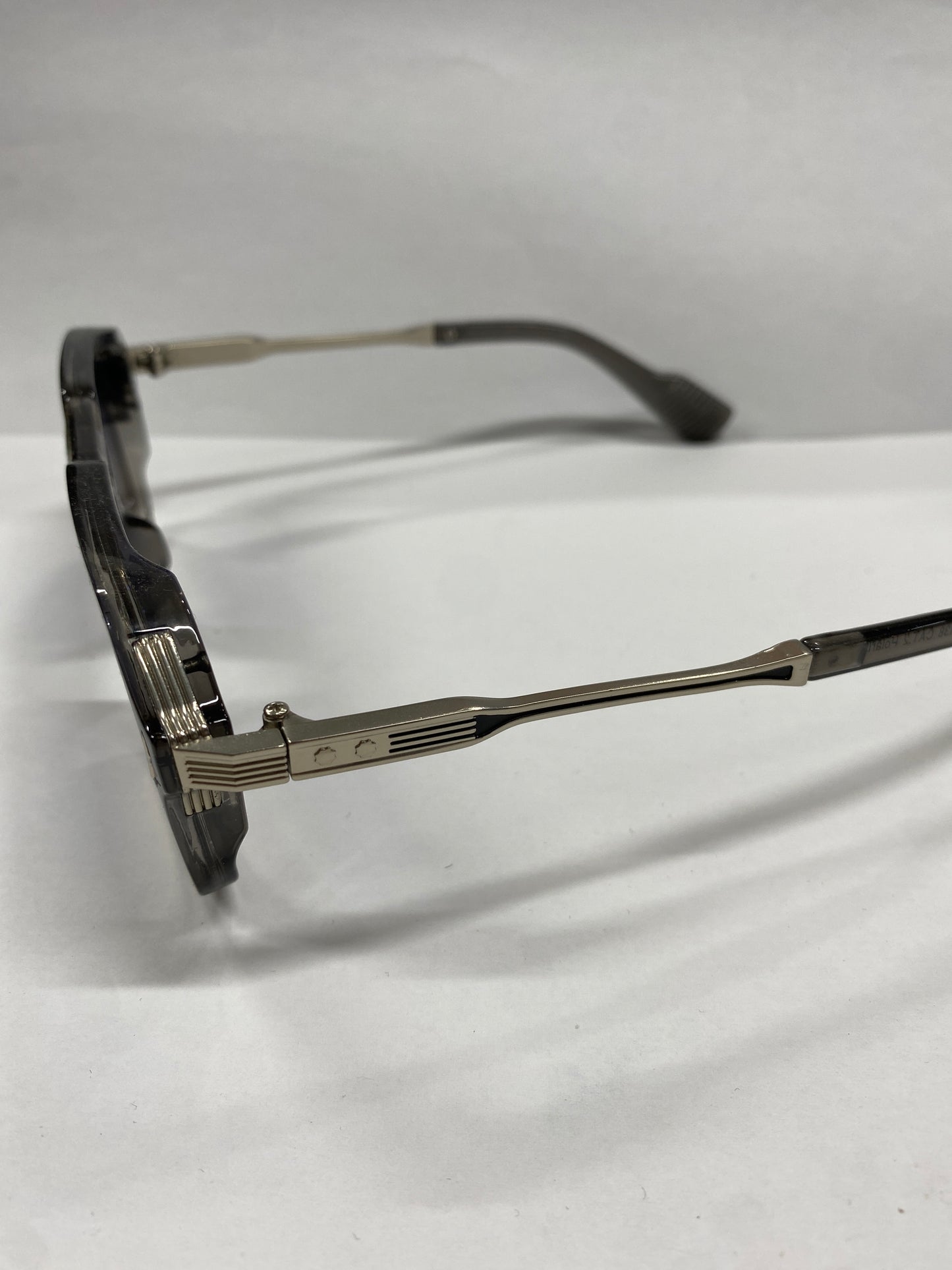 Lunettes de Soleil - 100% POLARIZED Baguette métallique Teinte dégradé bleu