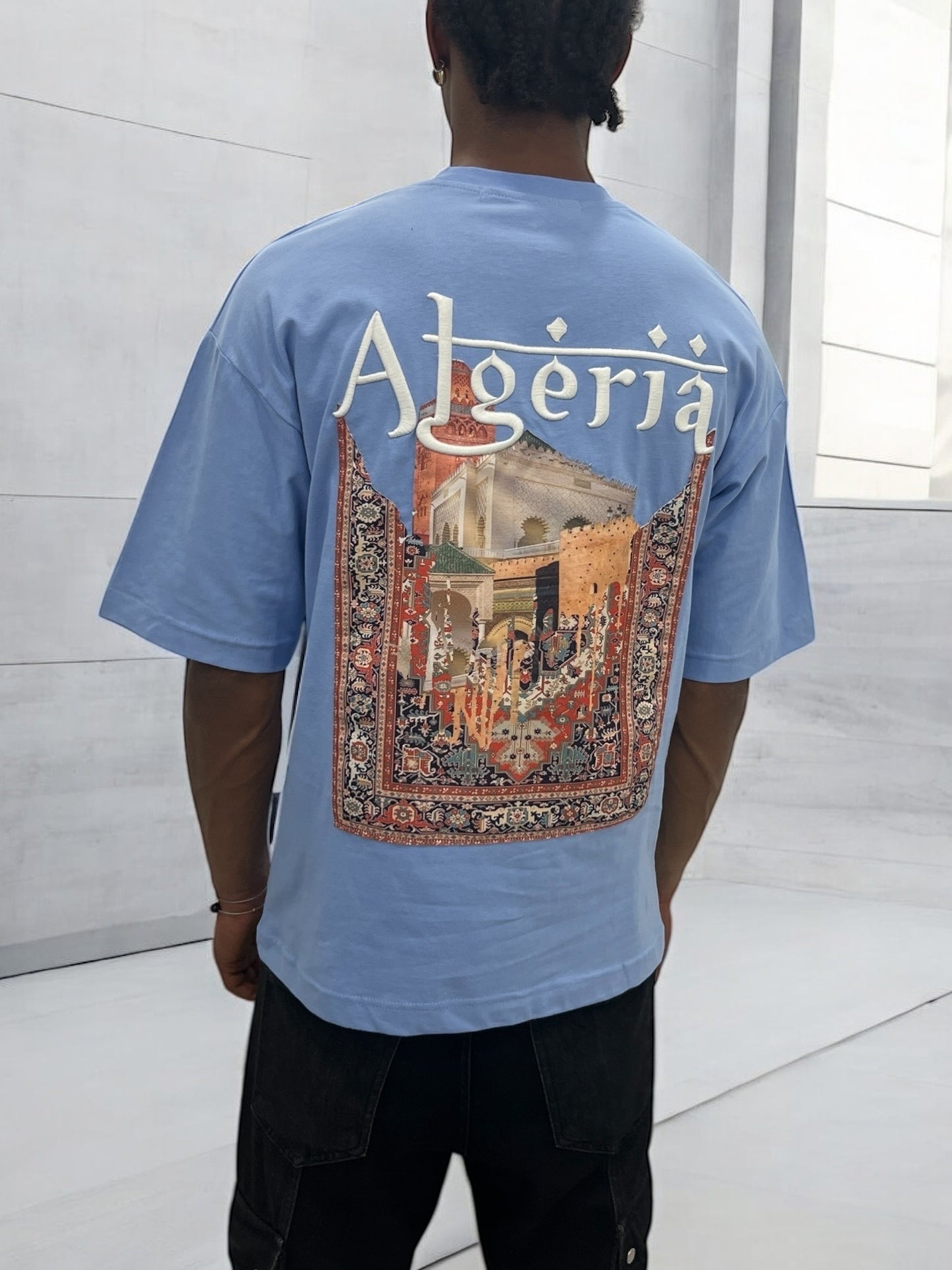 T-shirt ALGĖRIA - bleu
