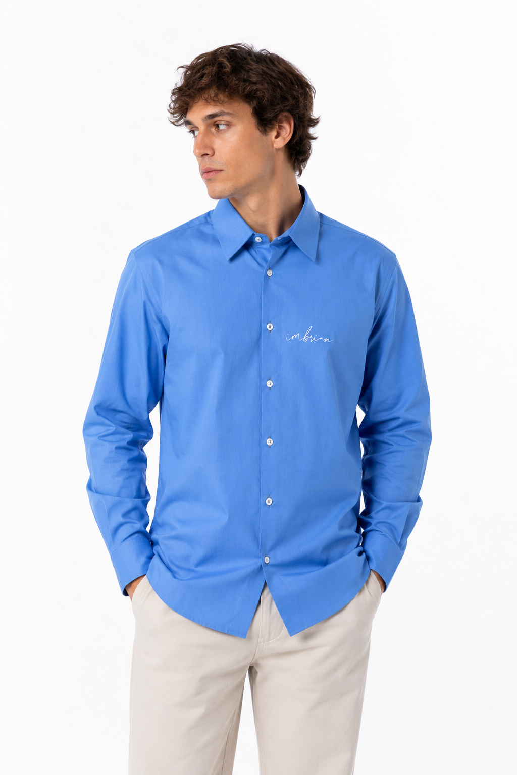 Chemise IM BRIAN - CAMICIA AZZURRO CA2105