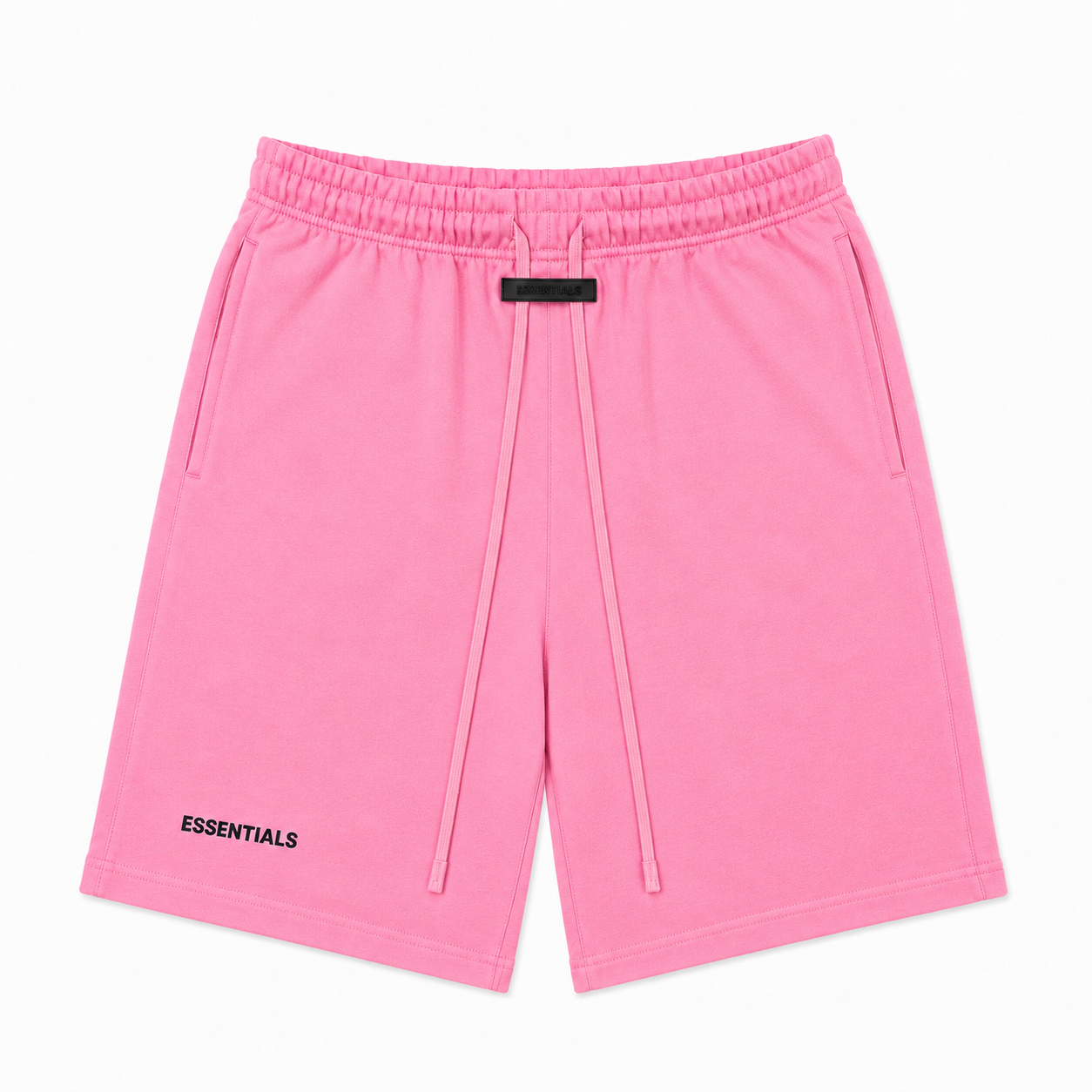 Ensemble ESSENTIALS Homme Rose Bubble Gum| T-Shirt Oversize + Short Premium
