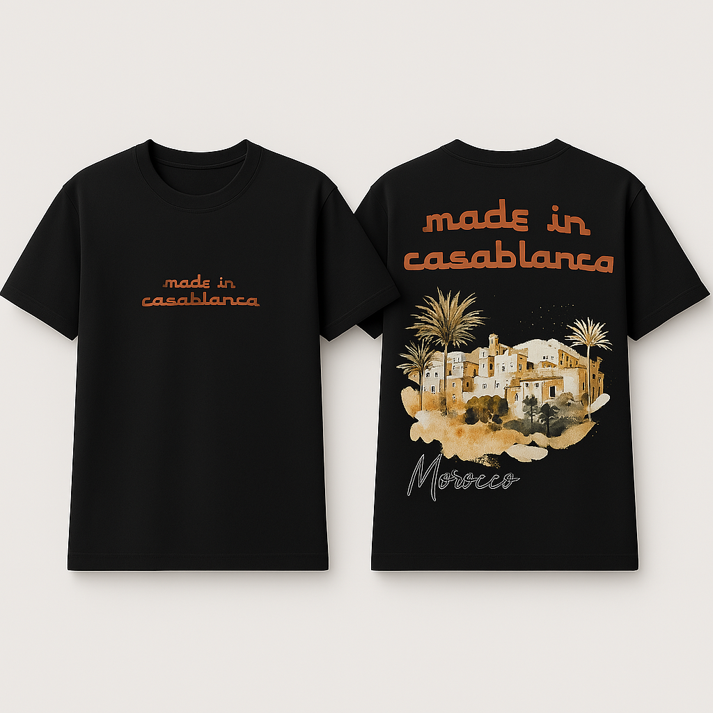 T-shirt “Made in Casablanca”