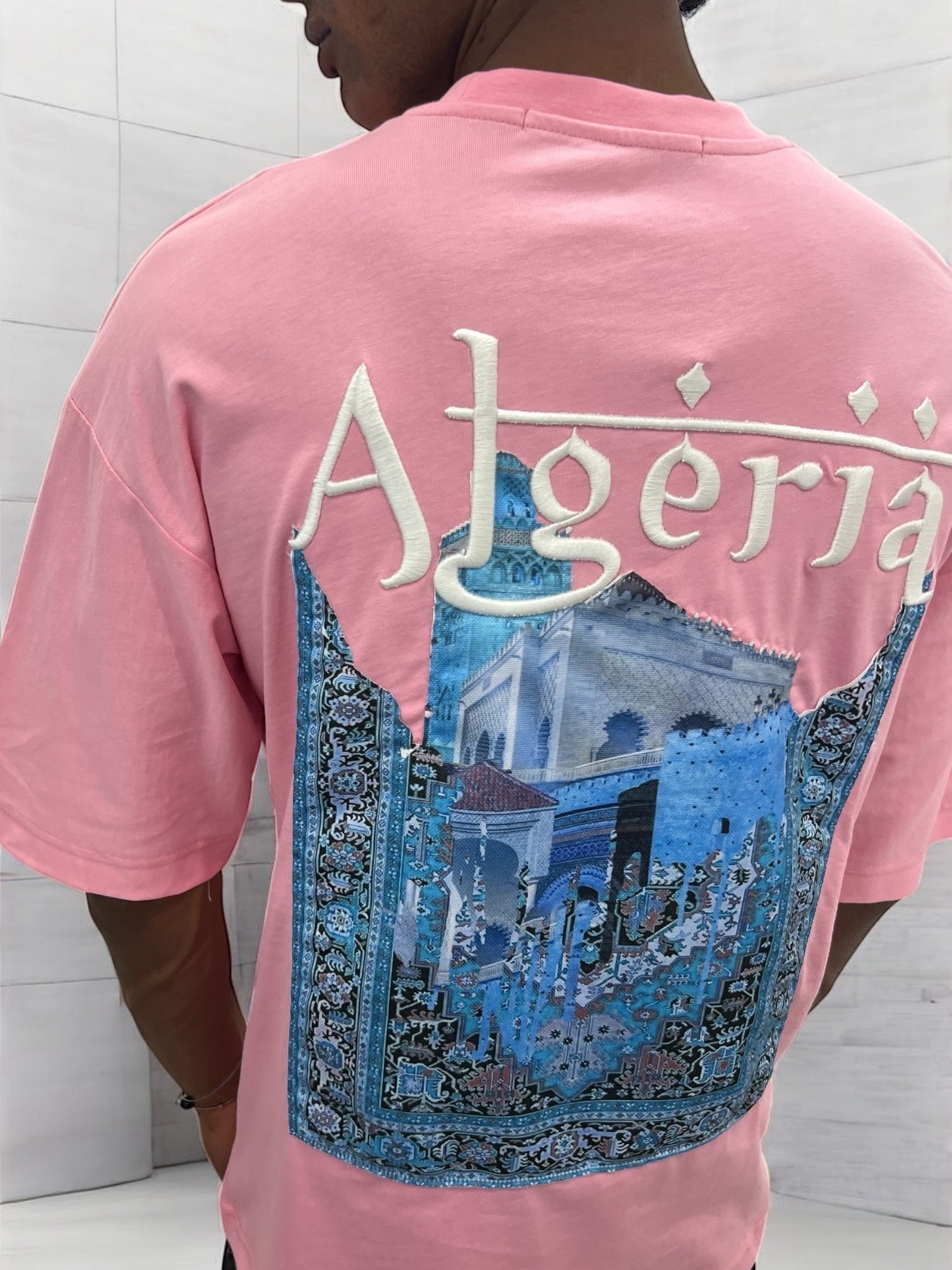 T-shirt ALGĖRIA - rose