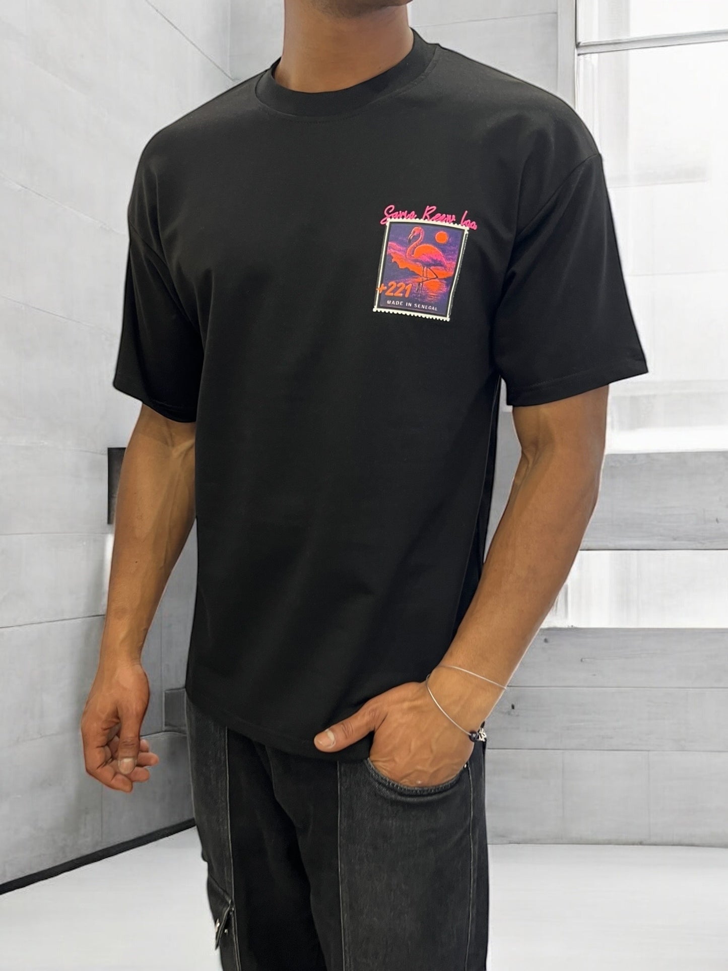 T-shirt “Sénégal – Lac Rose” 🇸🇳 – Connect Studio – Unisexe
