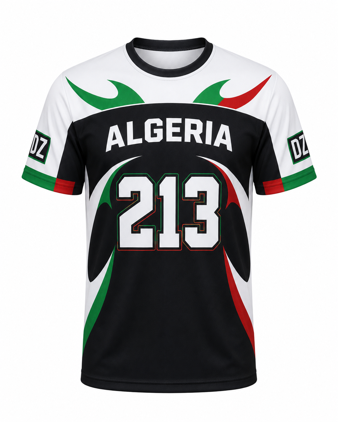 Maillot Unisexe Algeria Athletic 213 – Femme, Enfant & Homme | Connect Studio Paris