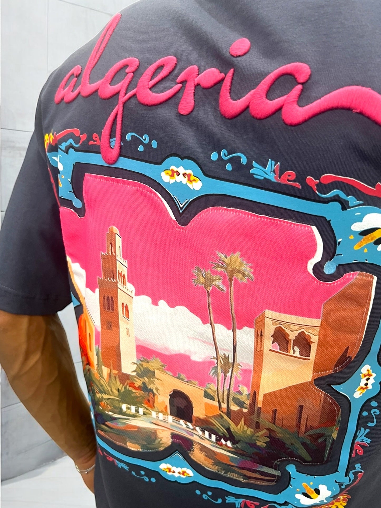 T-shirt ALGERIA - bleu nuit