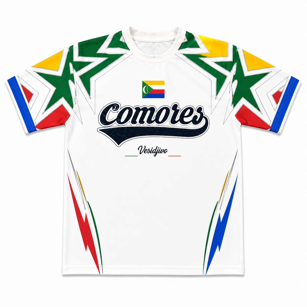 T-Shirt Comores 269 Connect Studios – Édition Coupe du Monde 2026