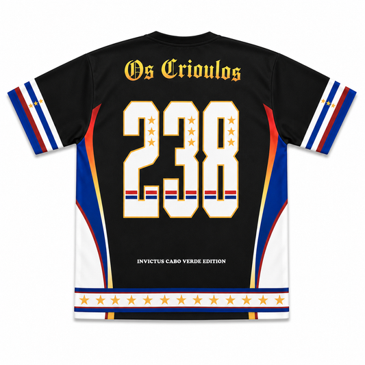 T-shirt Cabo Verde 238 – Connect Studio Paris Édition Os Crioulos