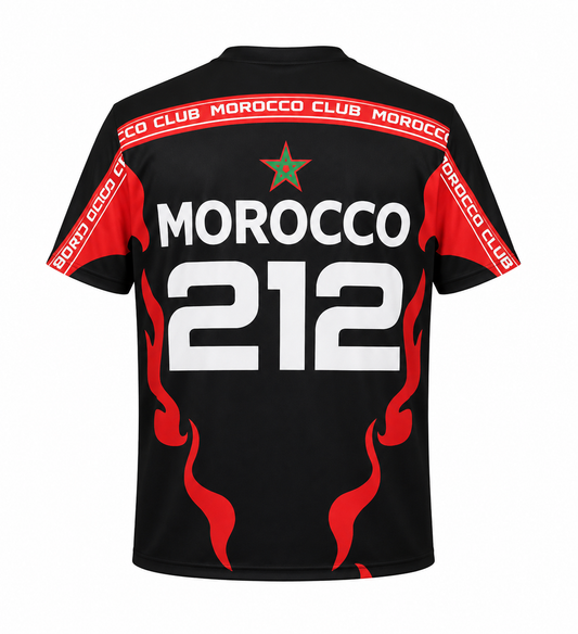 Maillot Morocco Club 212 – Femme, Enfant & Unisexe | Connect Studio Paris