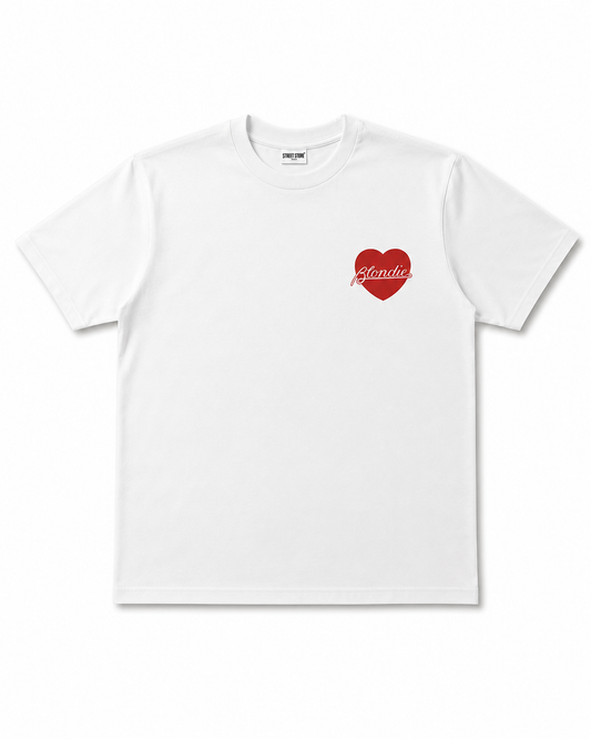 T-shirt "Call me Blondie" Noir et Rouge