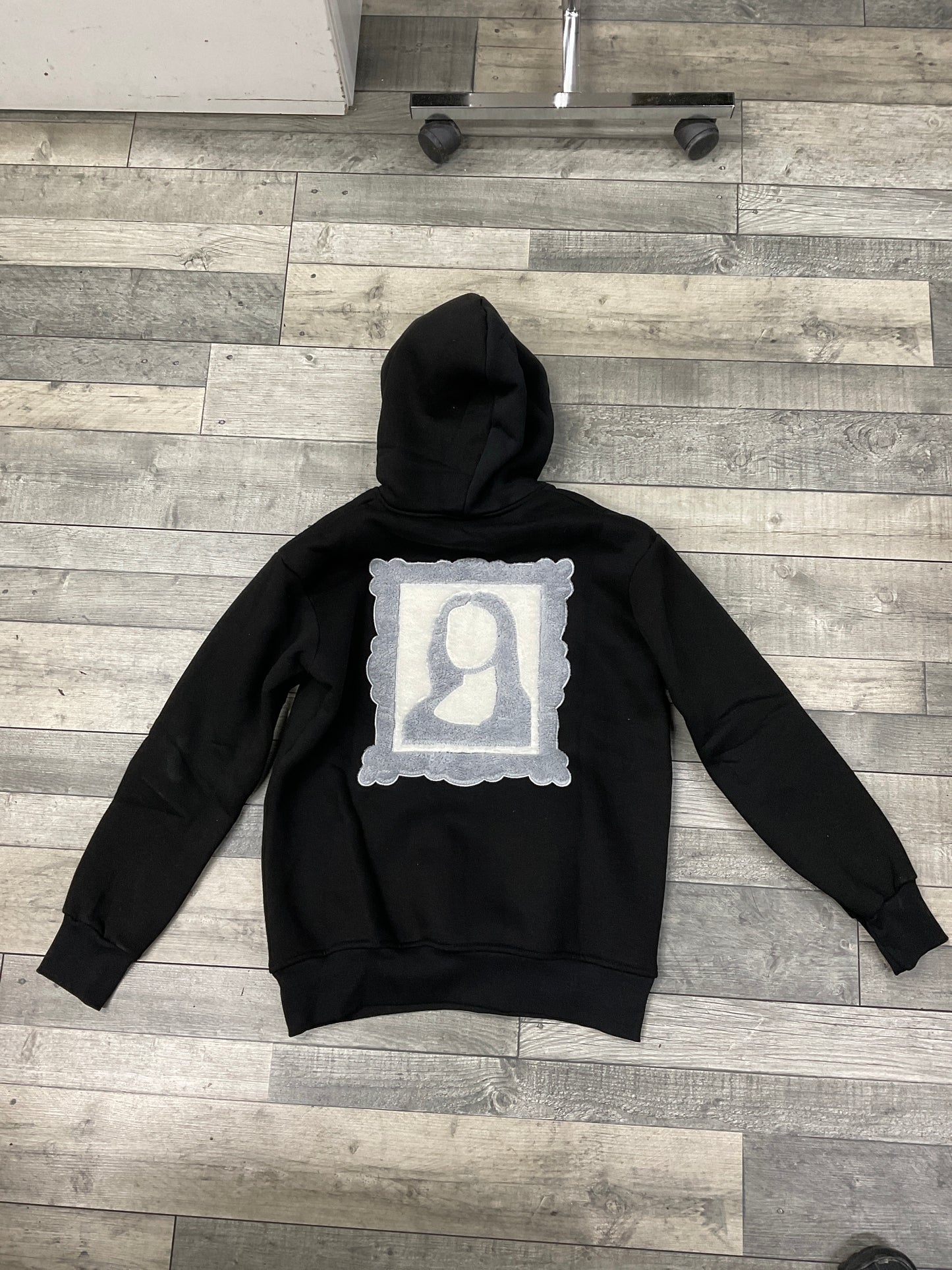 Hoodie Mona Lisa - Connect Studio Paris - Noir Gris