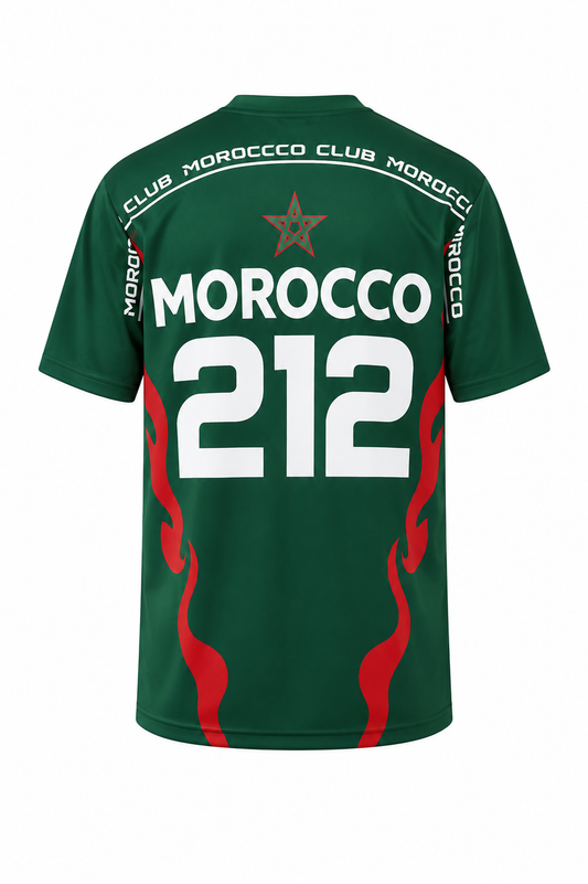 Maillot Morocco Club 212 – Femme, Enfant & Unisexe | Connect Studio Paris
