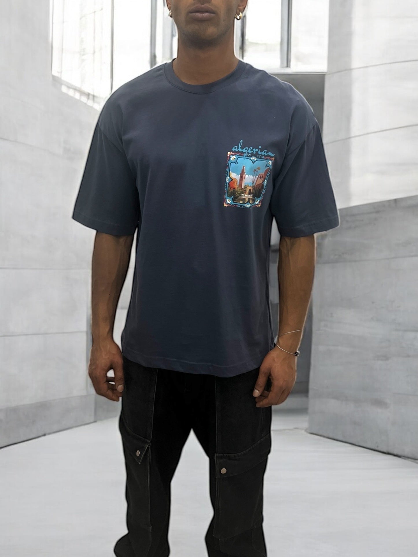 T-shirt ALGERIA - bleu nuit