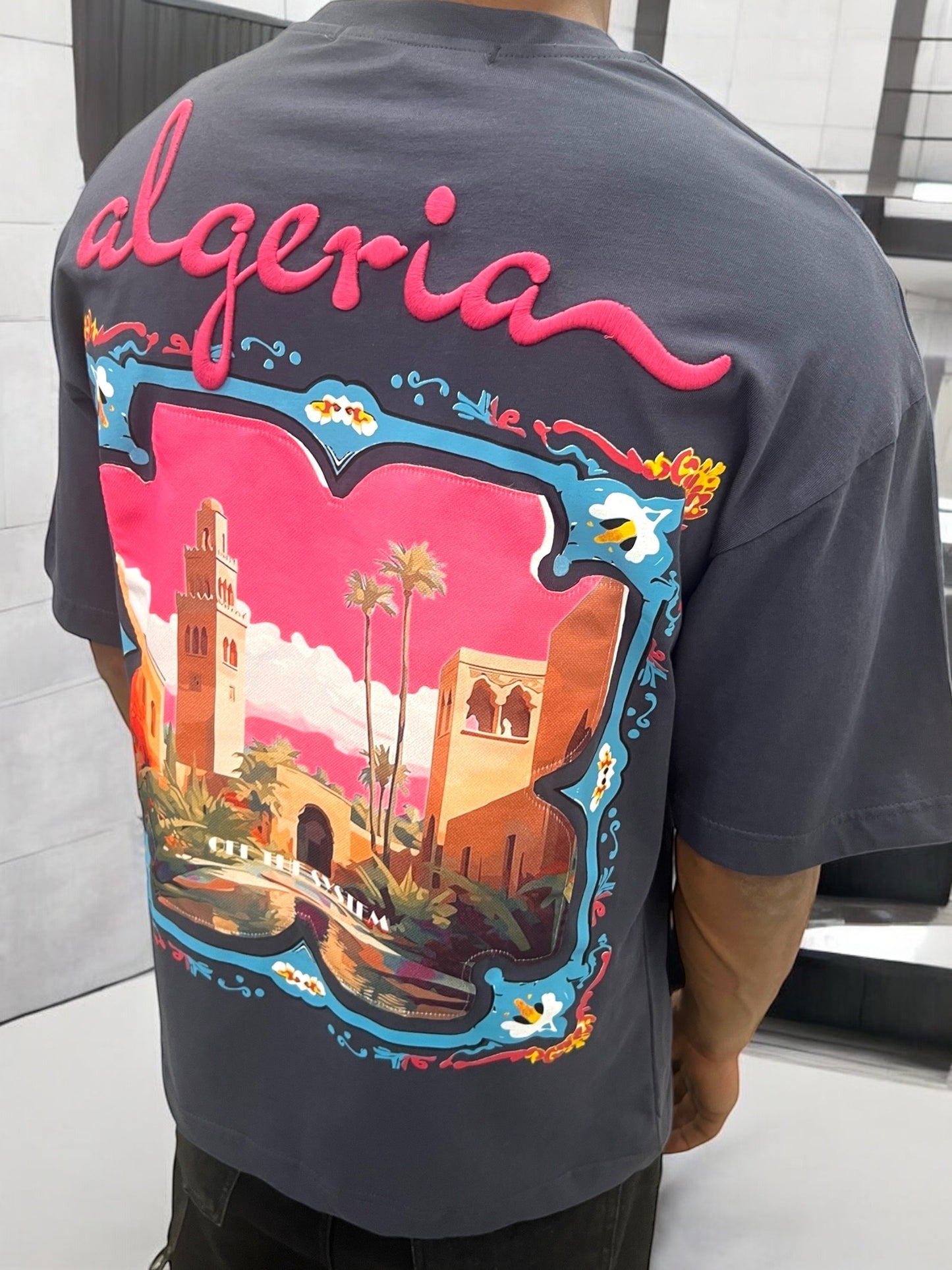 T-shirt ALGERIA - bleu nuit