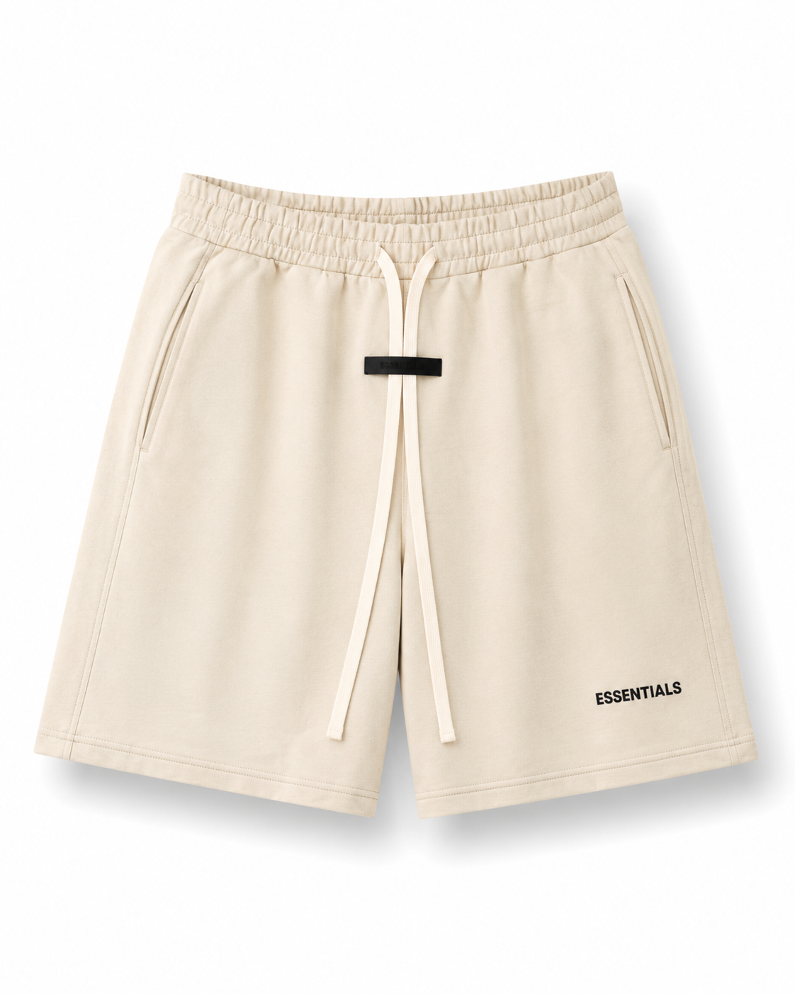 Ensemble ESSENTIALS Homme Beige Cream| T-Shirt Oversize + Short Premium