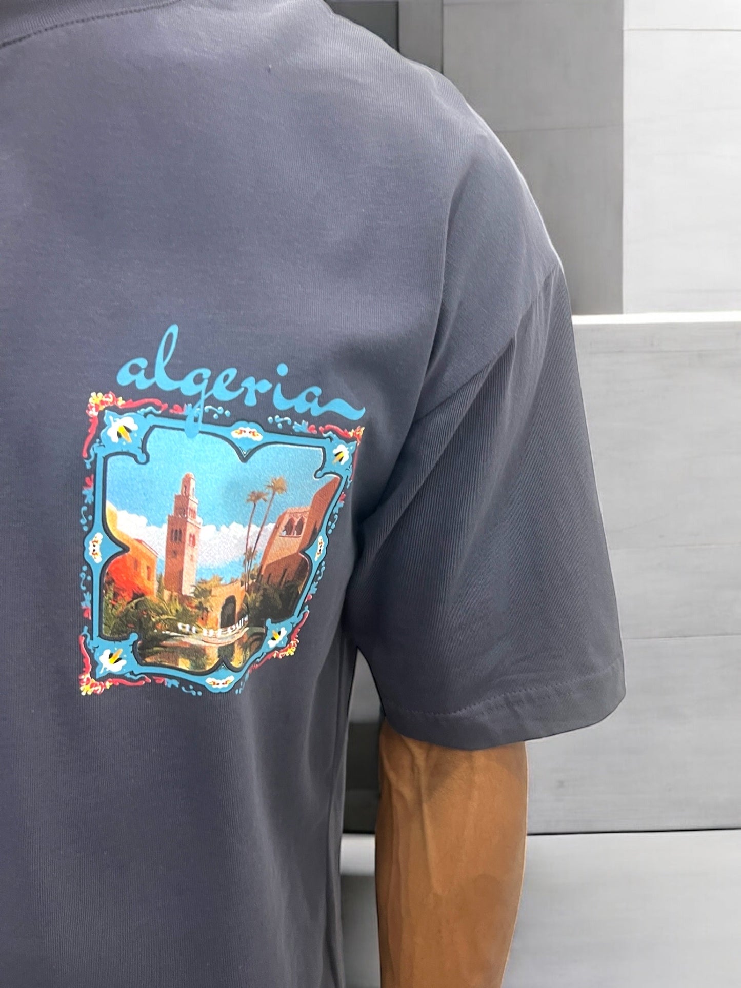 T-shirt ALGERIA - bleu nuit