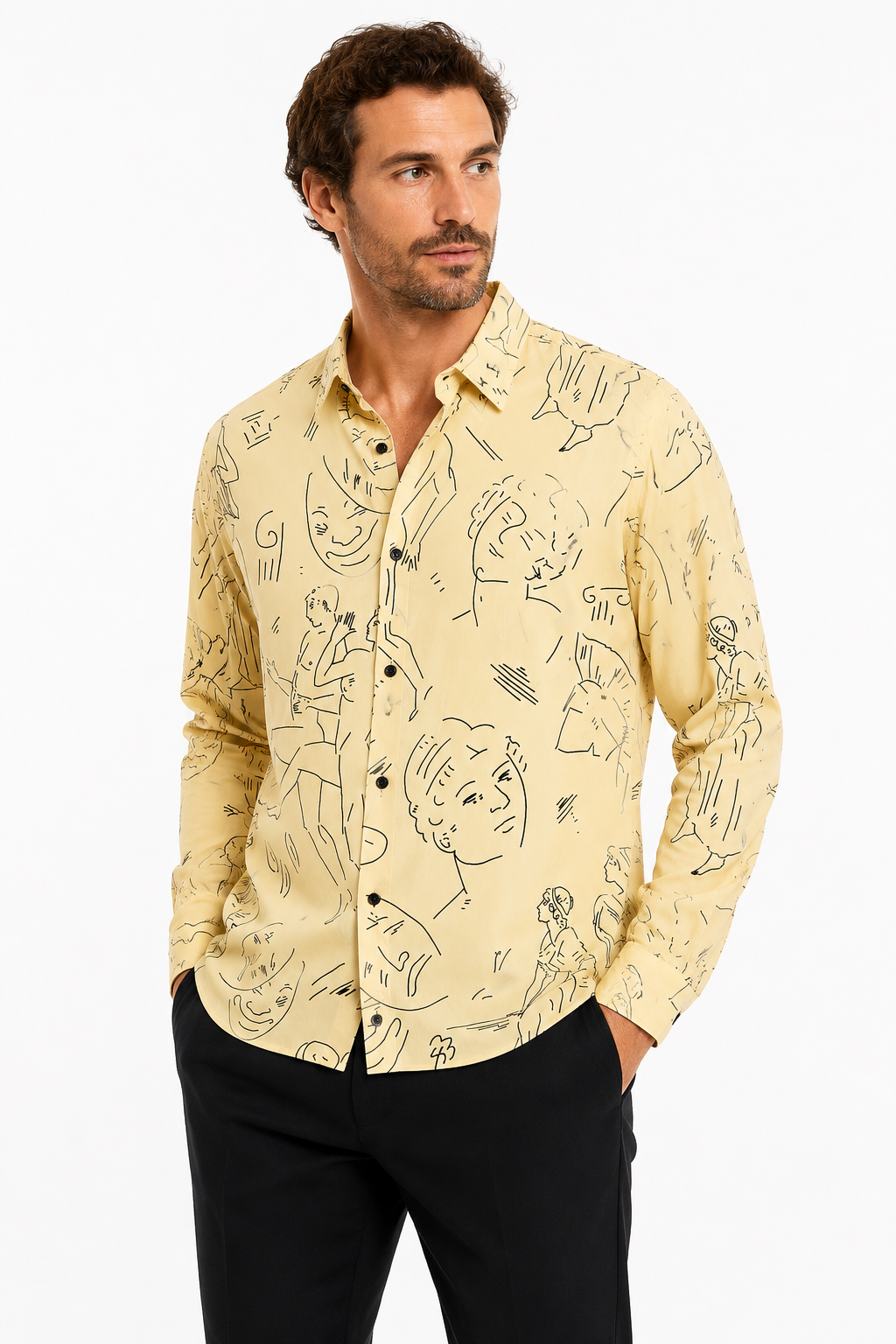 Chemise IM BRIAN - CAMICIA FANTASIA V.UNICA CA2129