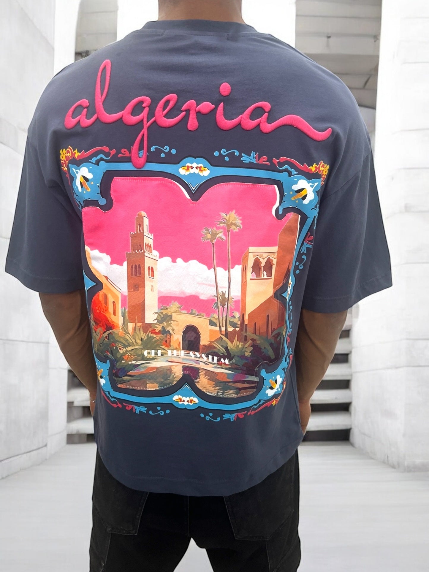T-shirt ALGERIA - bleu nuit