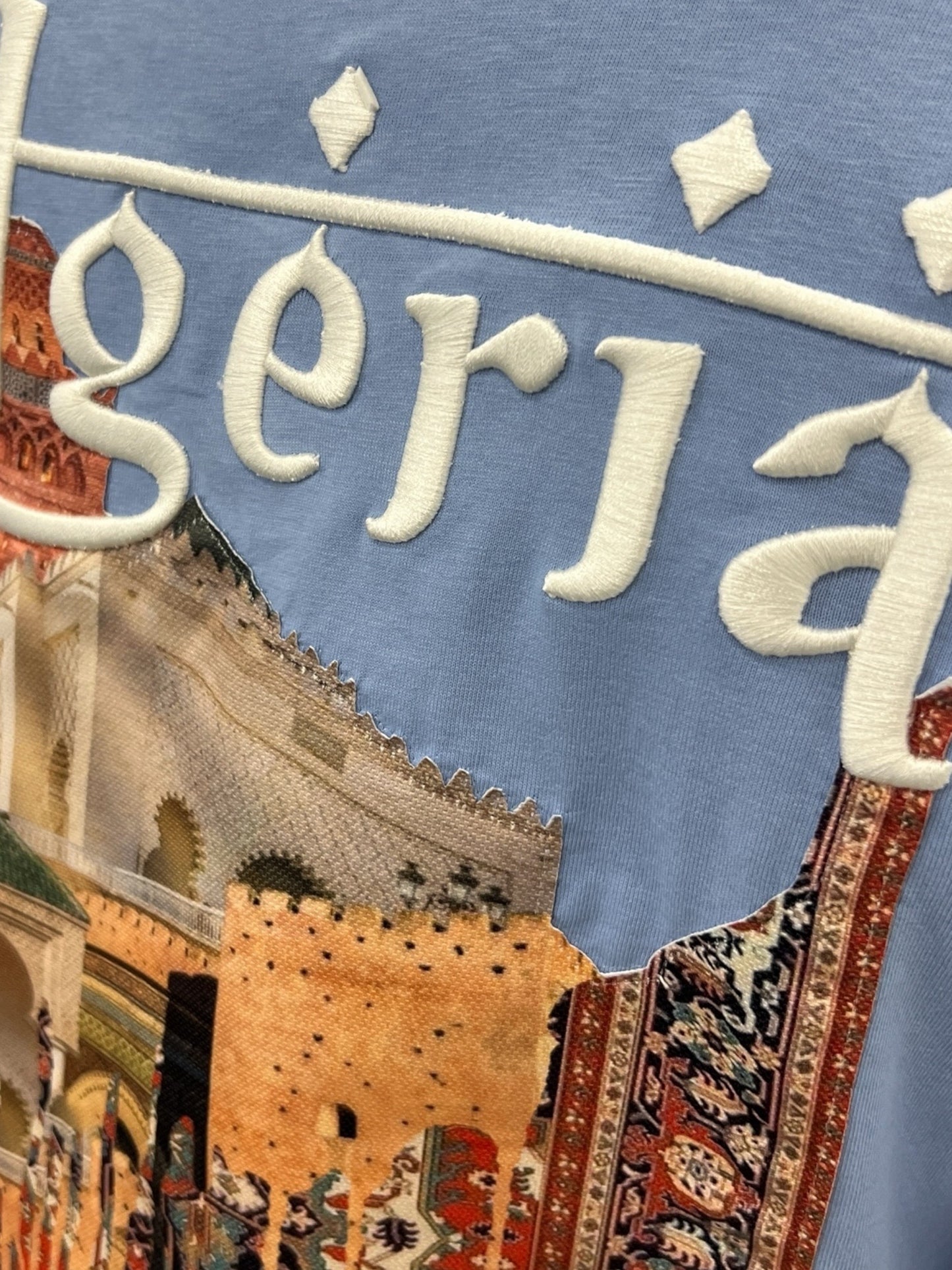 T-shirt ALGĖRIA - bleu