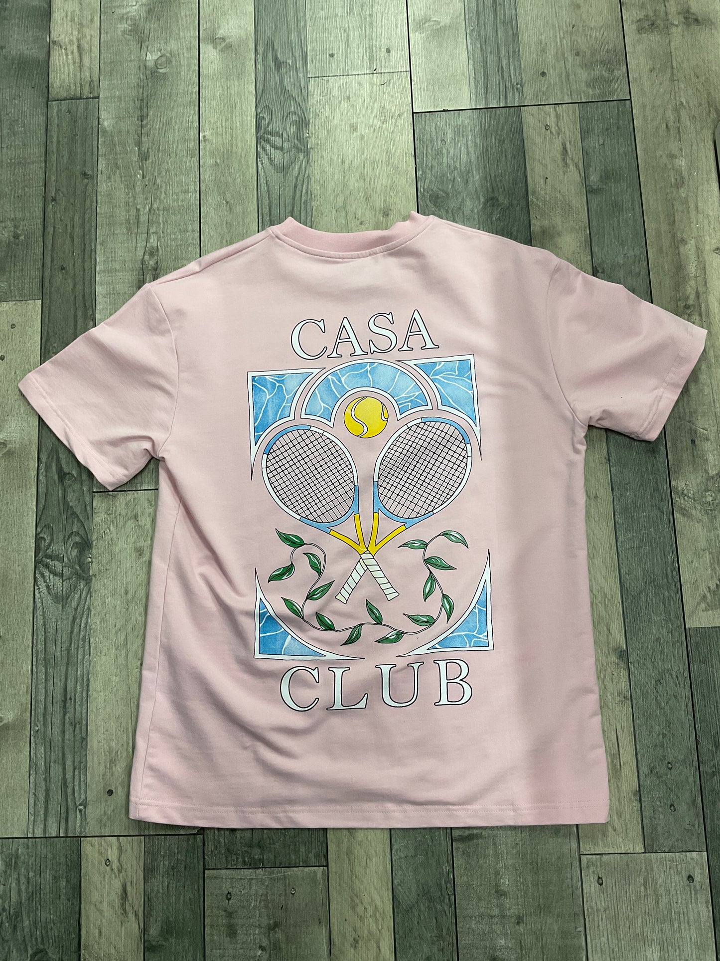 T-shirt CASA CLUB - rose