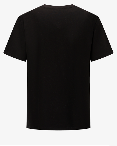 T-shirt Chabrand Logo Encadré - Noir Iridescent
