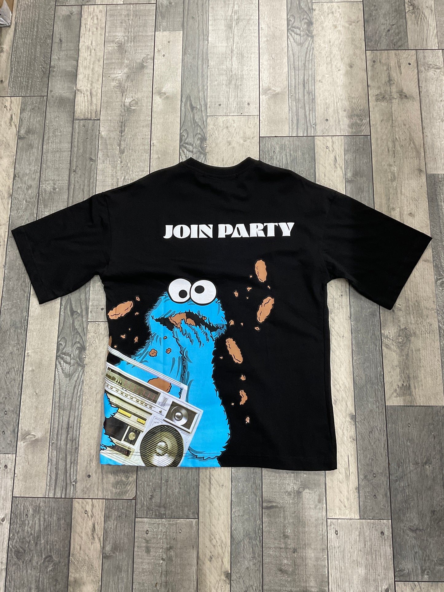 T-shirt JOIN PARTY - noir