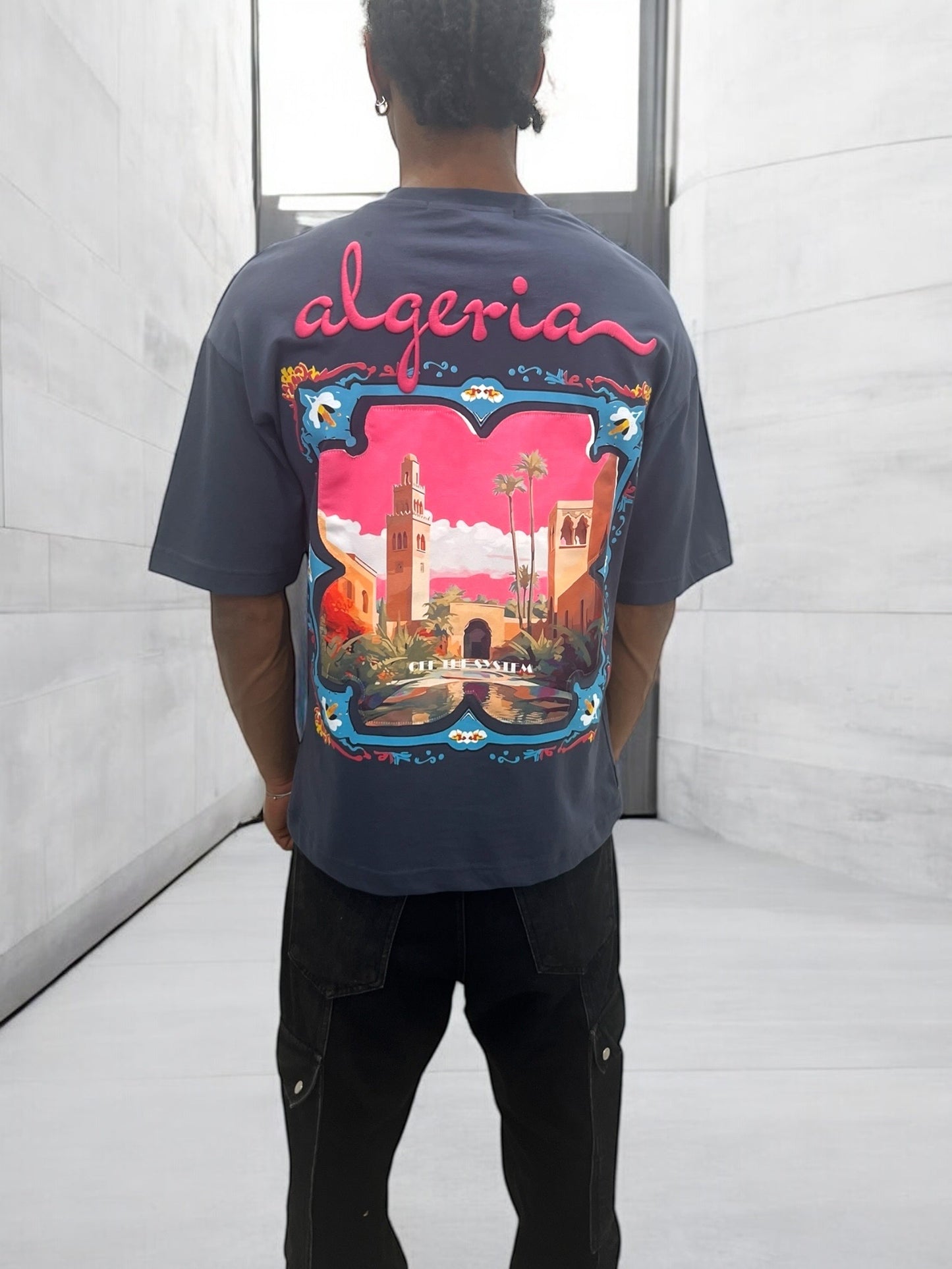 T-shirt ALGERIA - bleu nuit