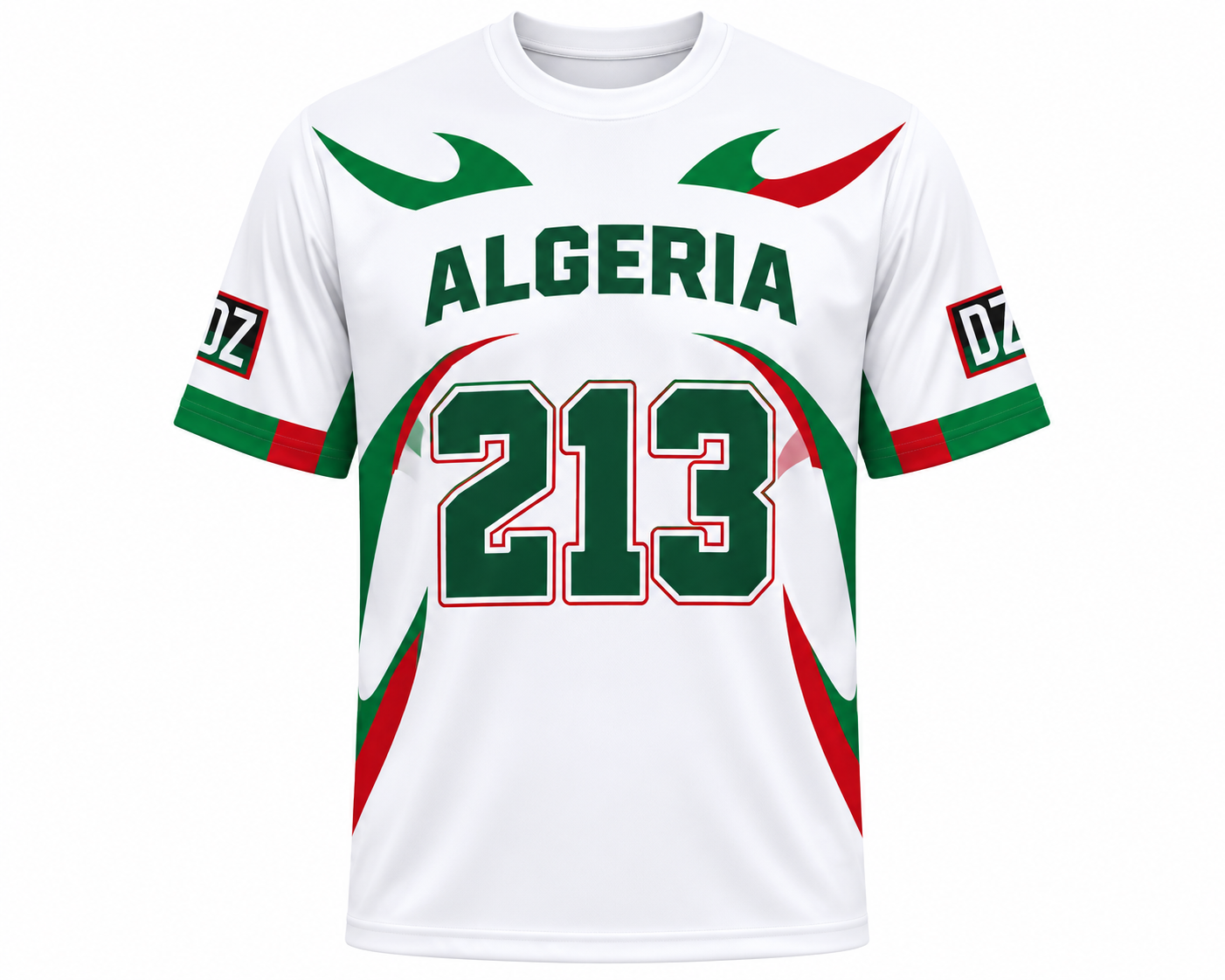 Maillot Unisexe Algeria Athletic 213 – Femme, Enfant & Homme | Connect Studio Paris