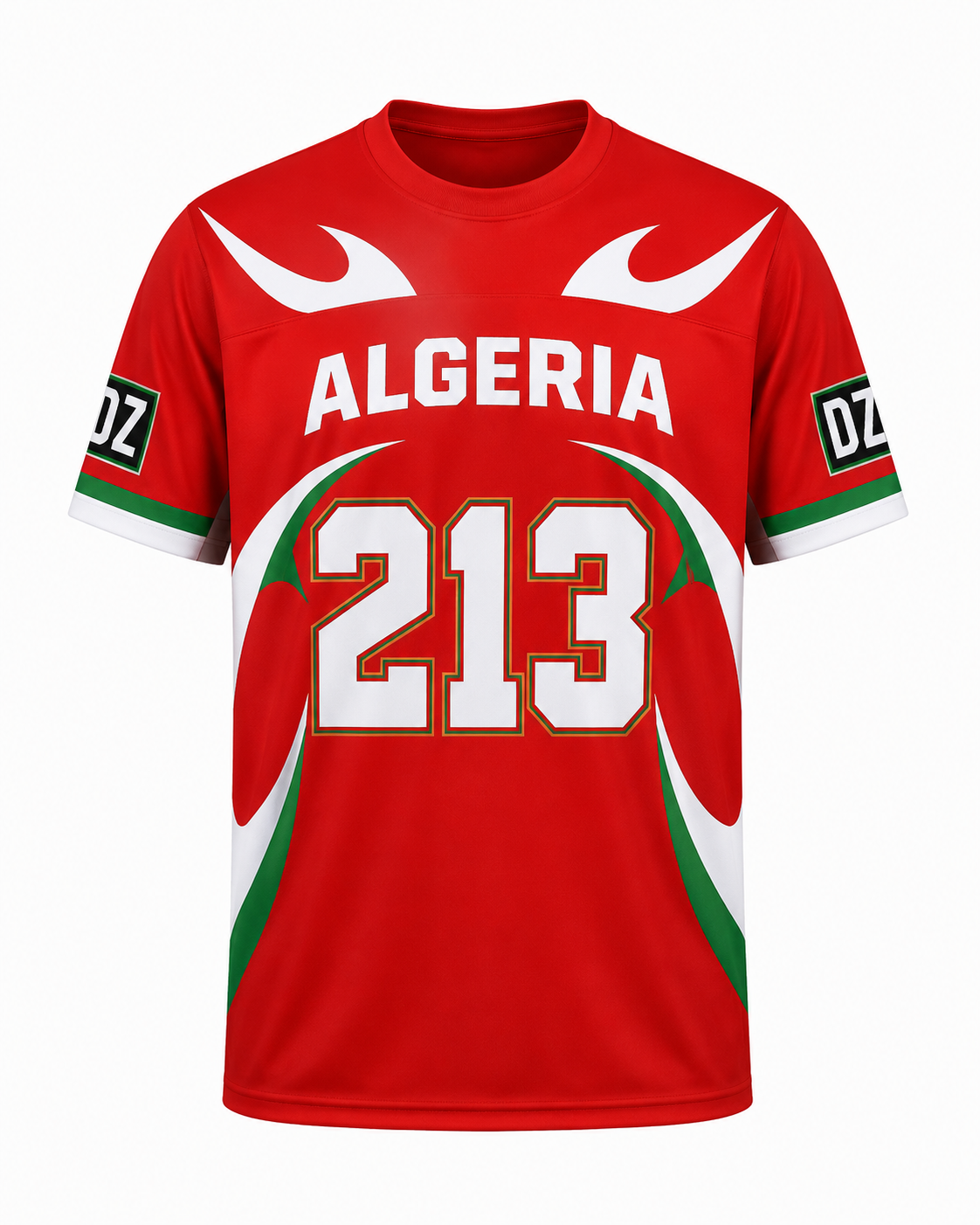 Maillot Unisexe Algeria Athletic 213 – Femme, Enfant & Homme | Connect Studio Paris