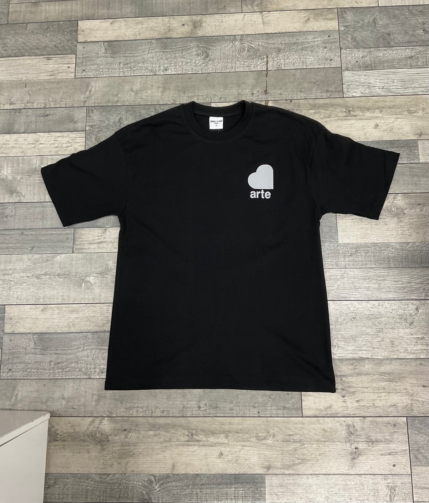 T-shirt Arte Cœur Noir