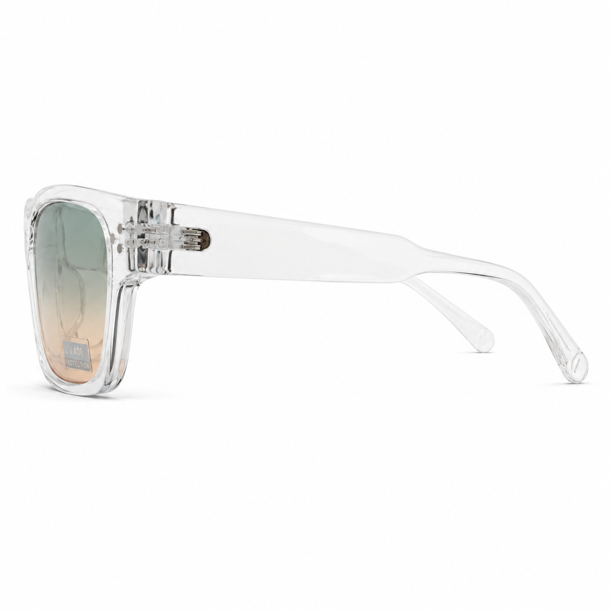 Lunettes de Soleil CP 026554T – Monture Transparente & Verres Dégradés UV400