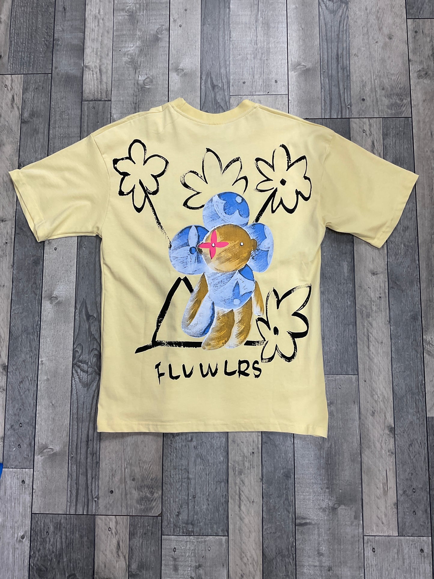 T-shirt FLUWLRS - jaune