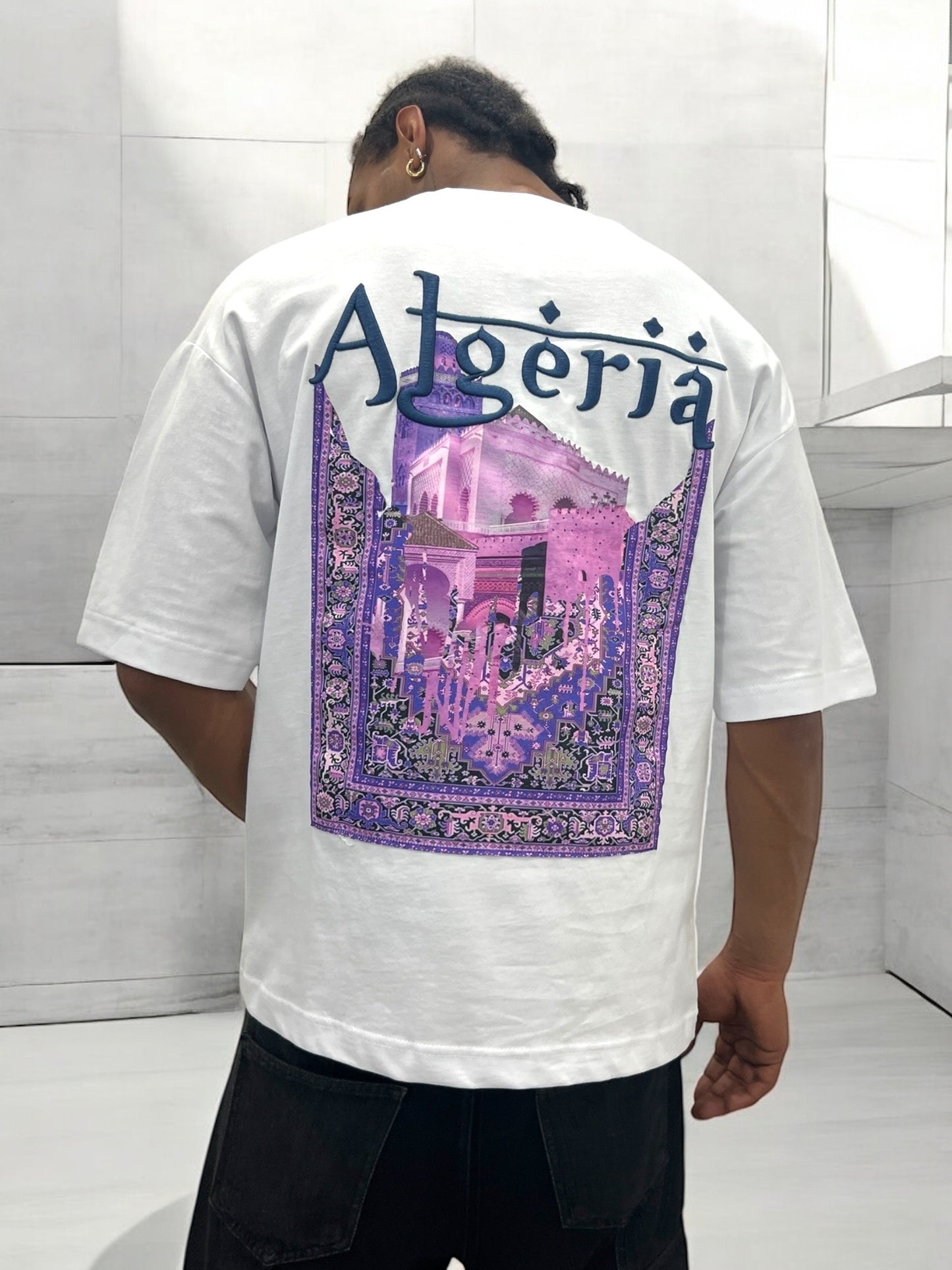 T-shirt ALGĖRIA - blanc