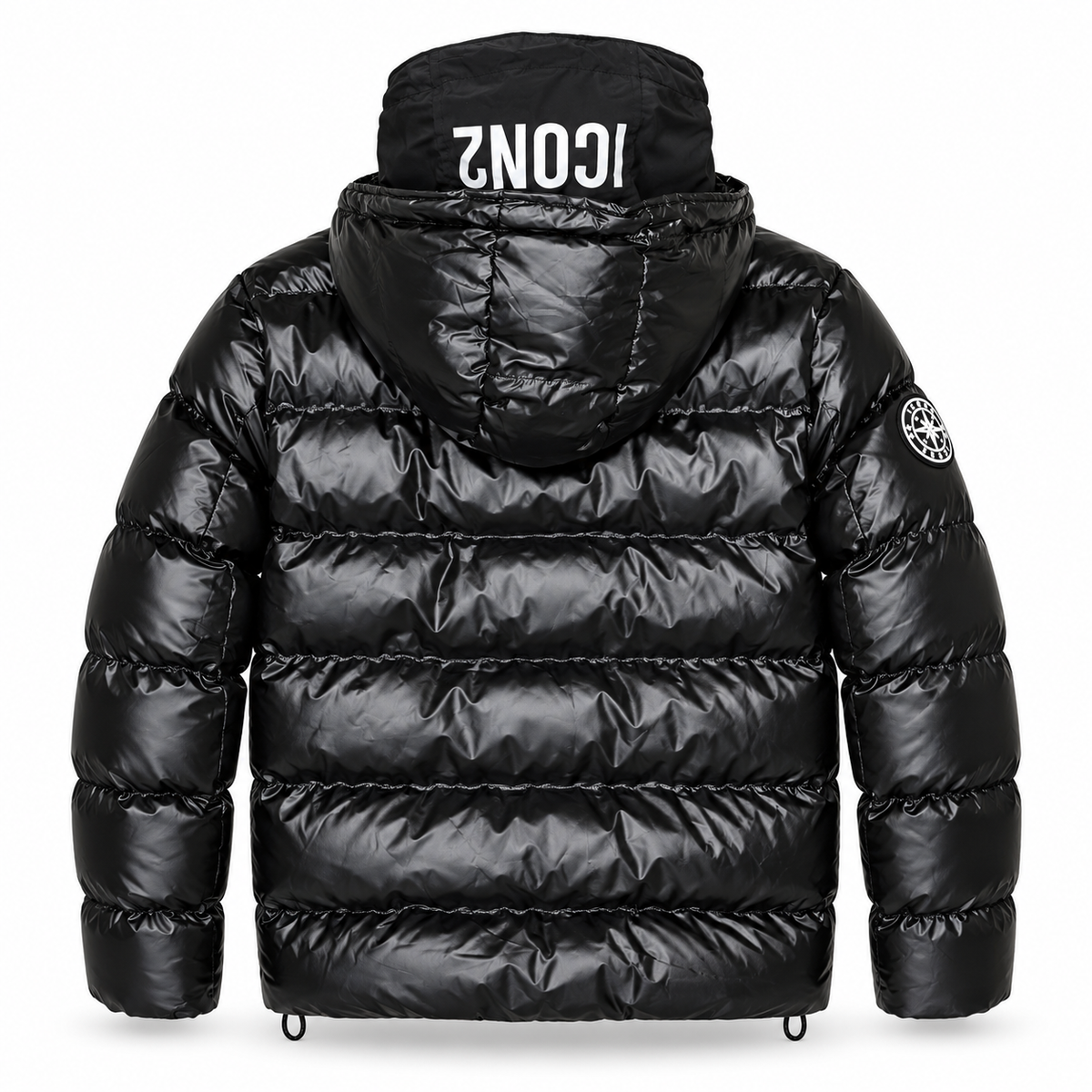 ICON2 Doudoune Double Capuche Ultra Chaude – Noir