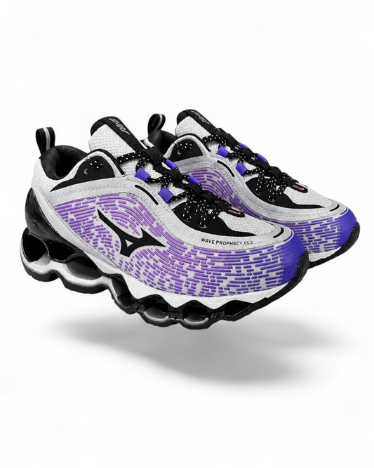 Mizuno Wave Prophecy 13.2 White / Silver / Harbor Mist – Sneakers Premium
