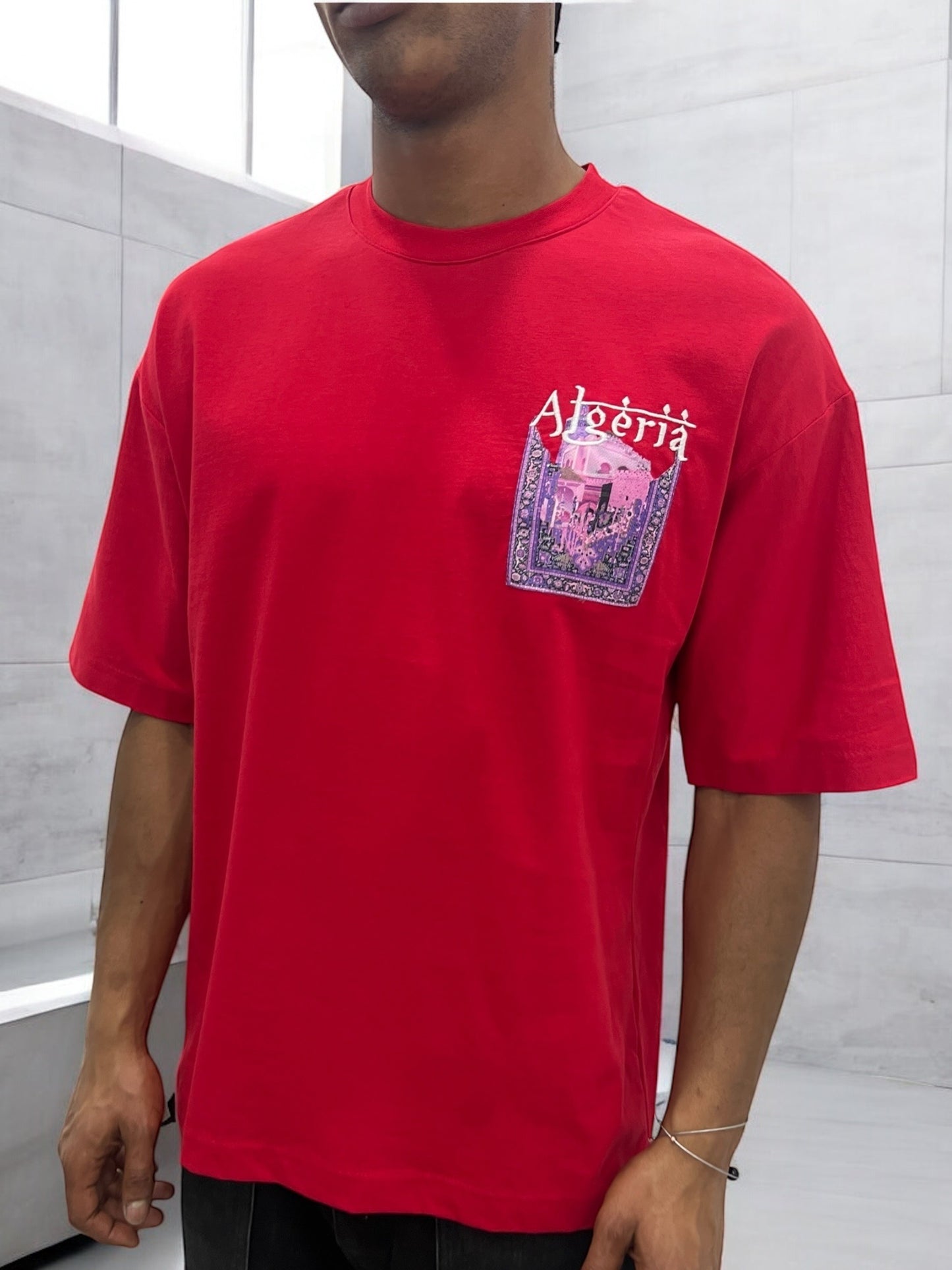 T-shirt ALGĖRIA - rouge