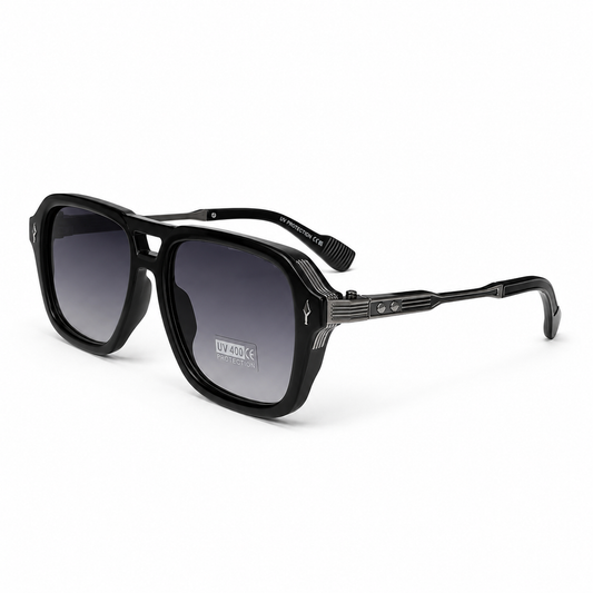 Lunettes de Soleil Black Shadow UV400 | Monture Noire Premium