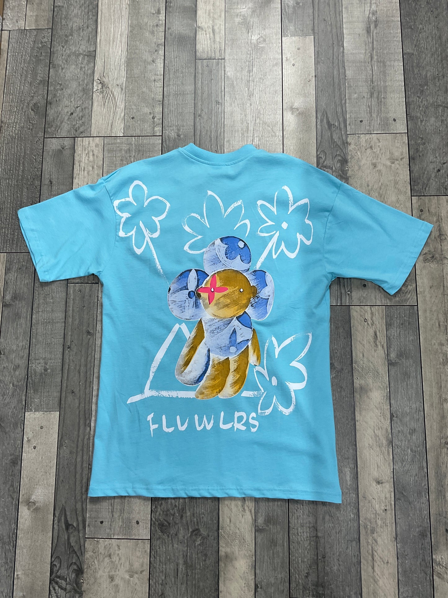 T-shirt FLUWLRS - bleu ciel