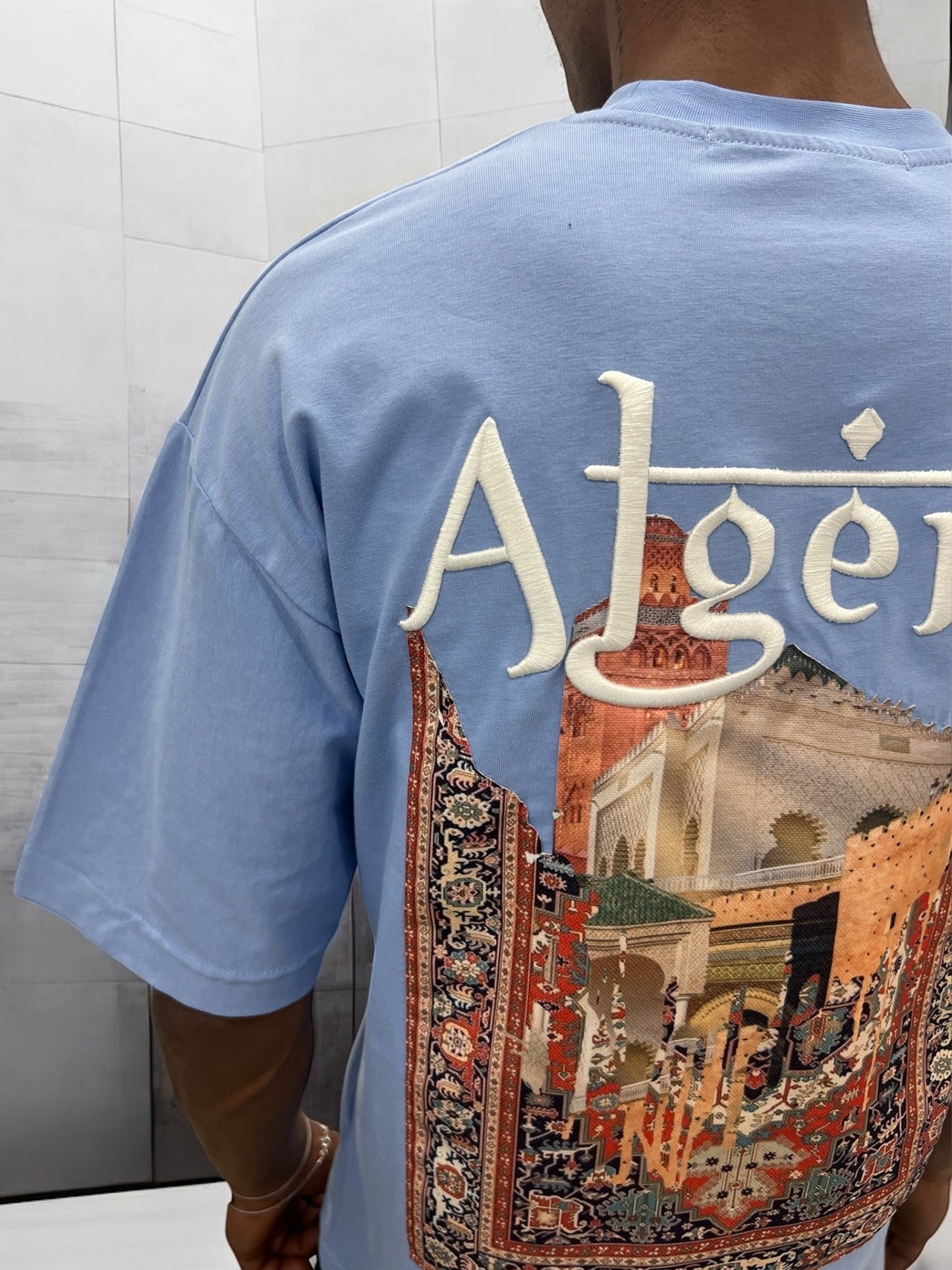 T-shirt ALGĖRIA - bleu