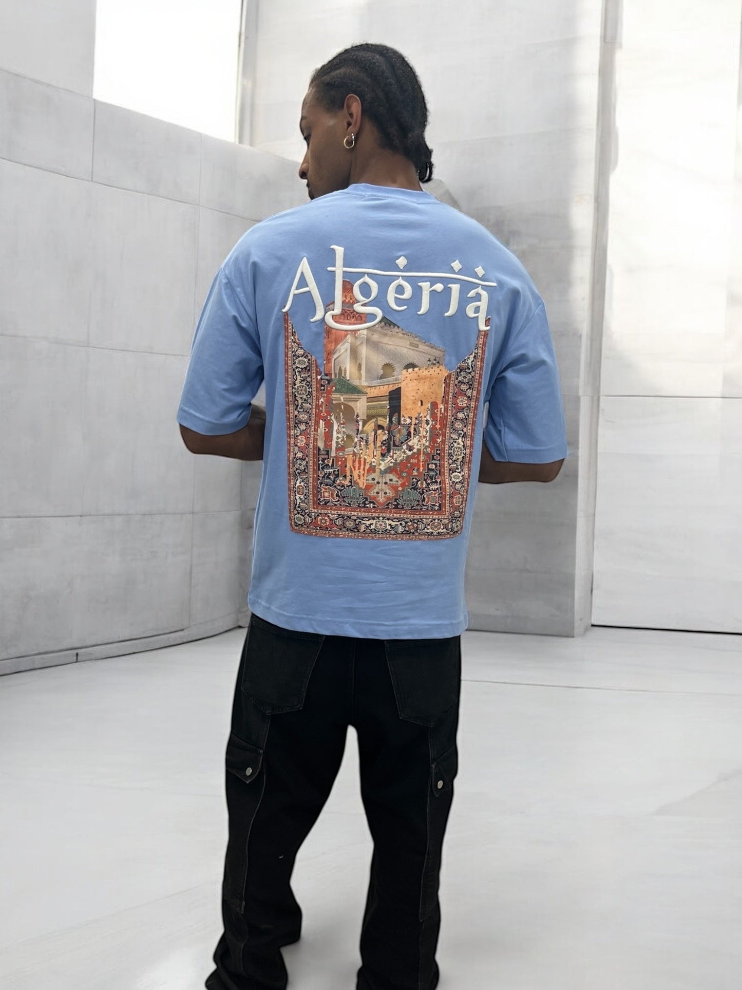 T-shirt ALGĖRIA - bleu