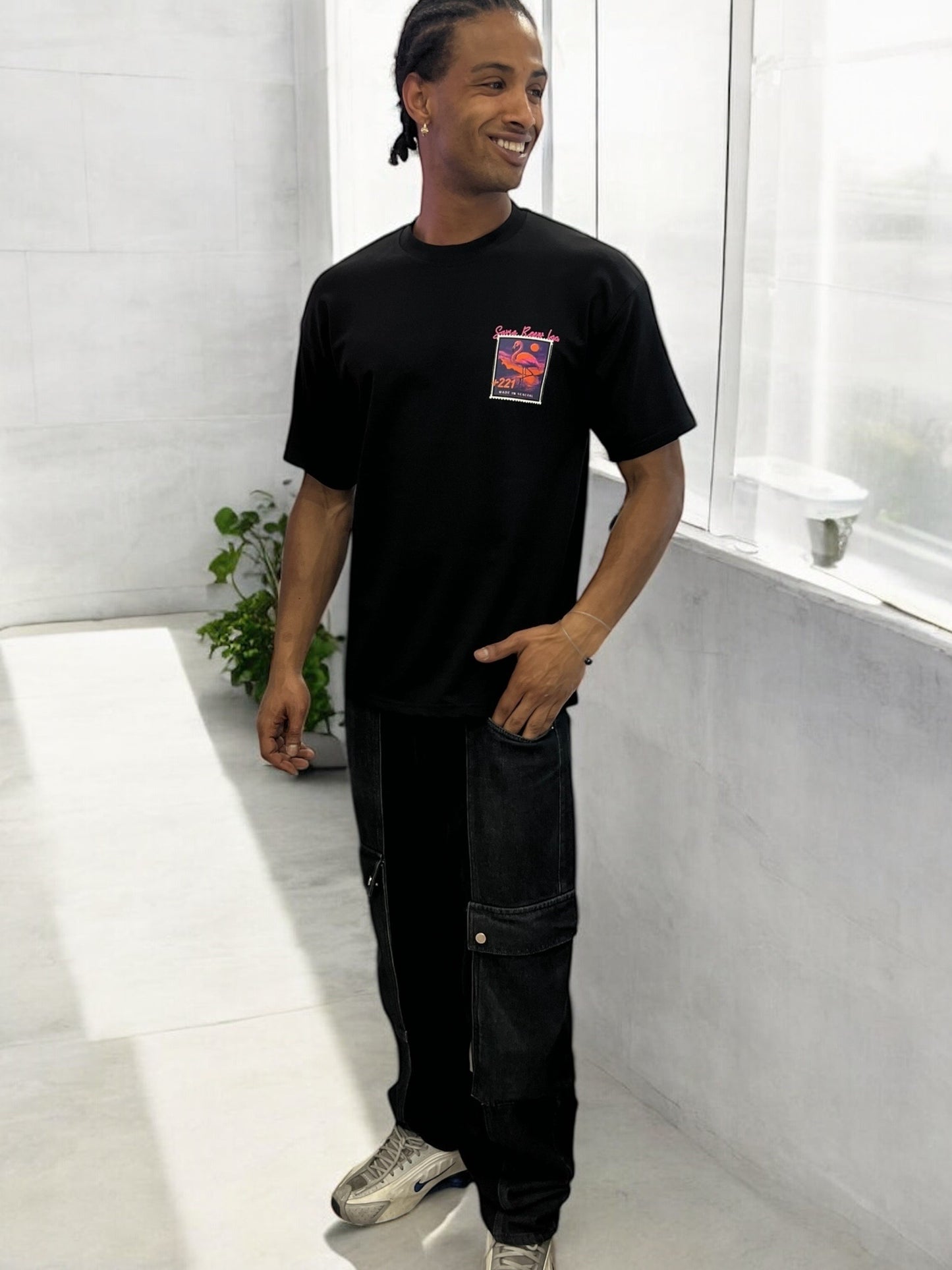 T-shirt “Sénégal – Lac Rose” 🇸🇳 – Connect Studio – Unisexe