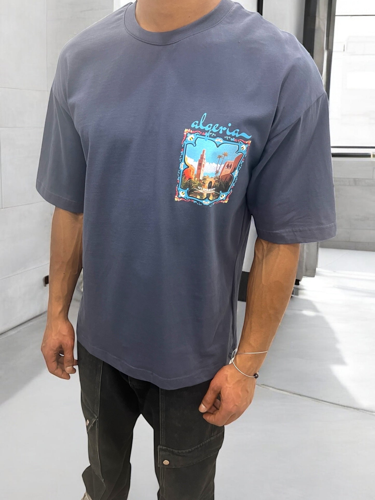 T-shirt ALGERIA - bleu nuit
