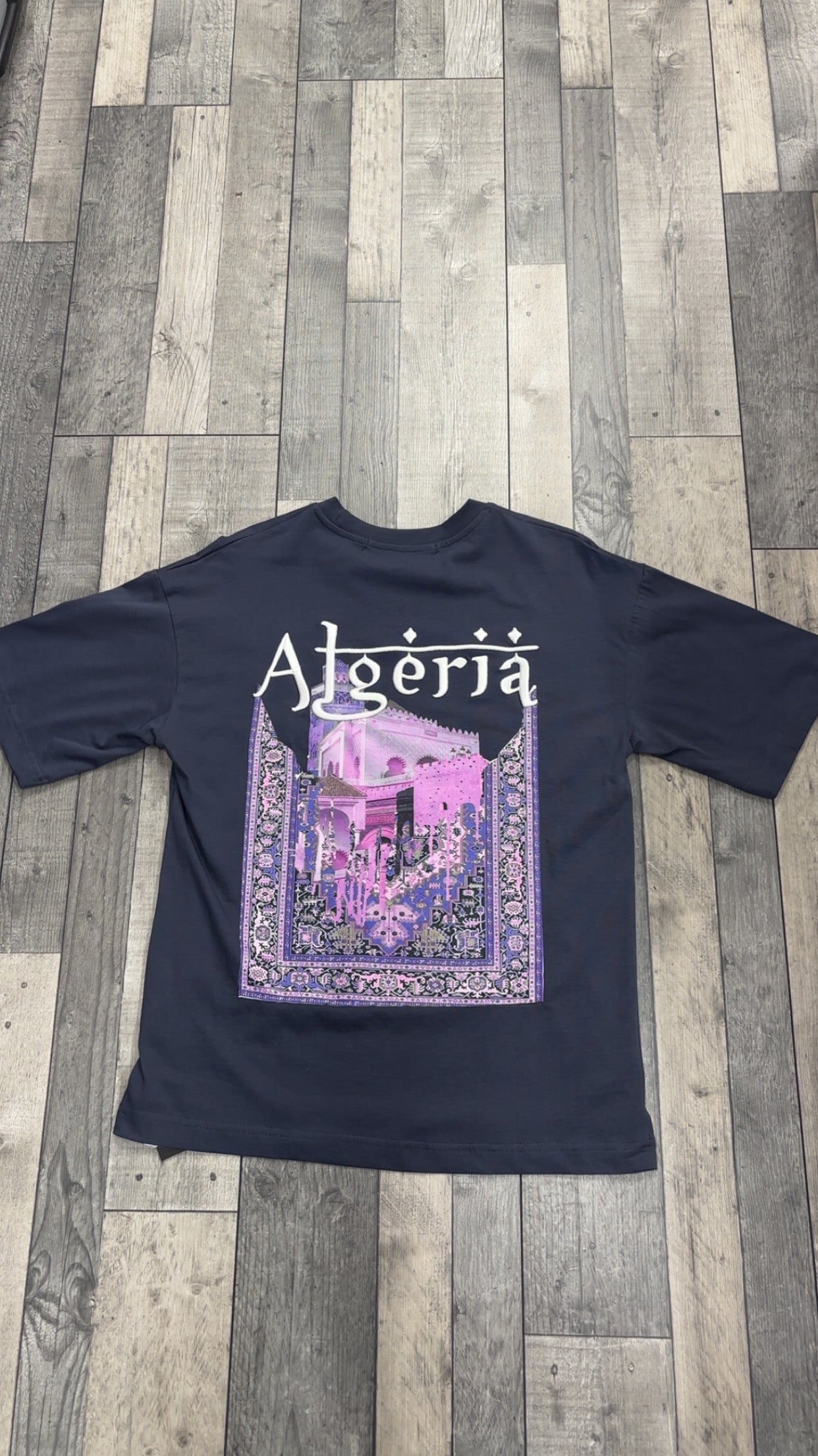 T-shirt ALGĖRIA - bleu nuit
