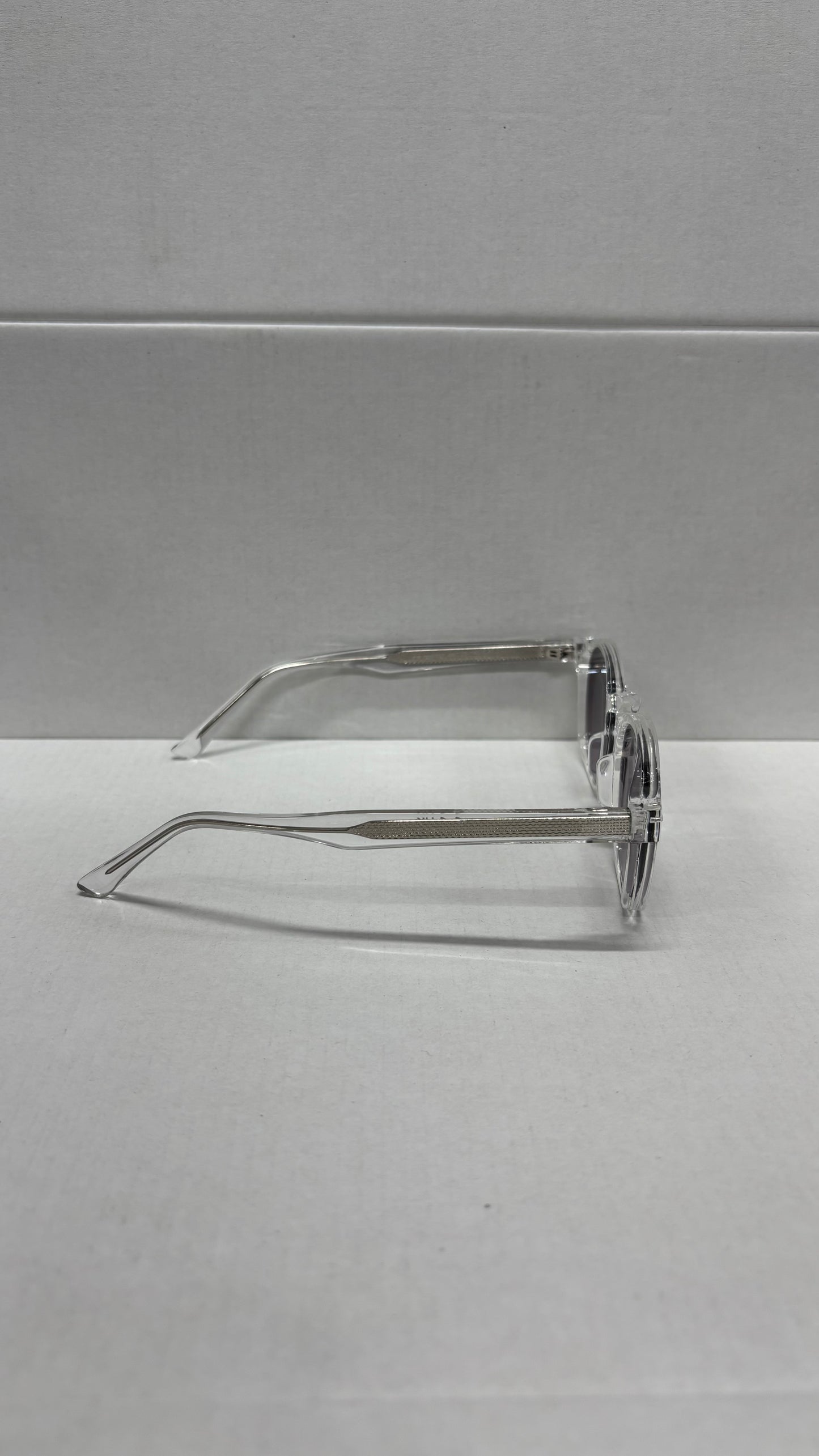 Lunettes 100% UV PROTECTION - violet foncée argent