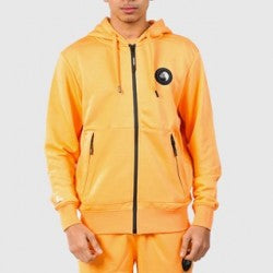 Veste à Capuche Zippé - Helvetica Keneth - Peach/Orange