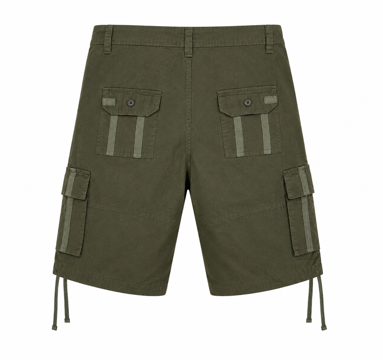 Short Cargo Eleven Paris Kaki Olive – Poches Multiples Streetwear