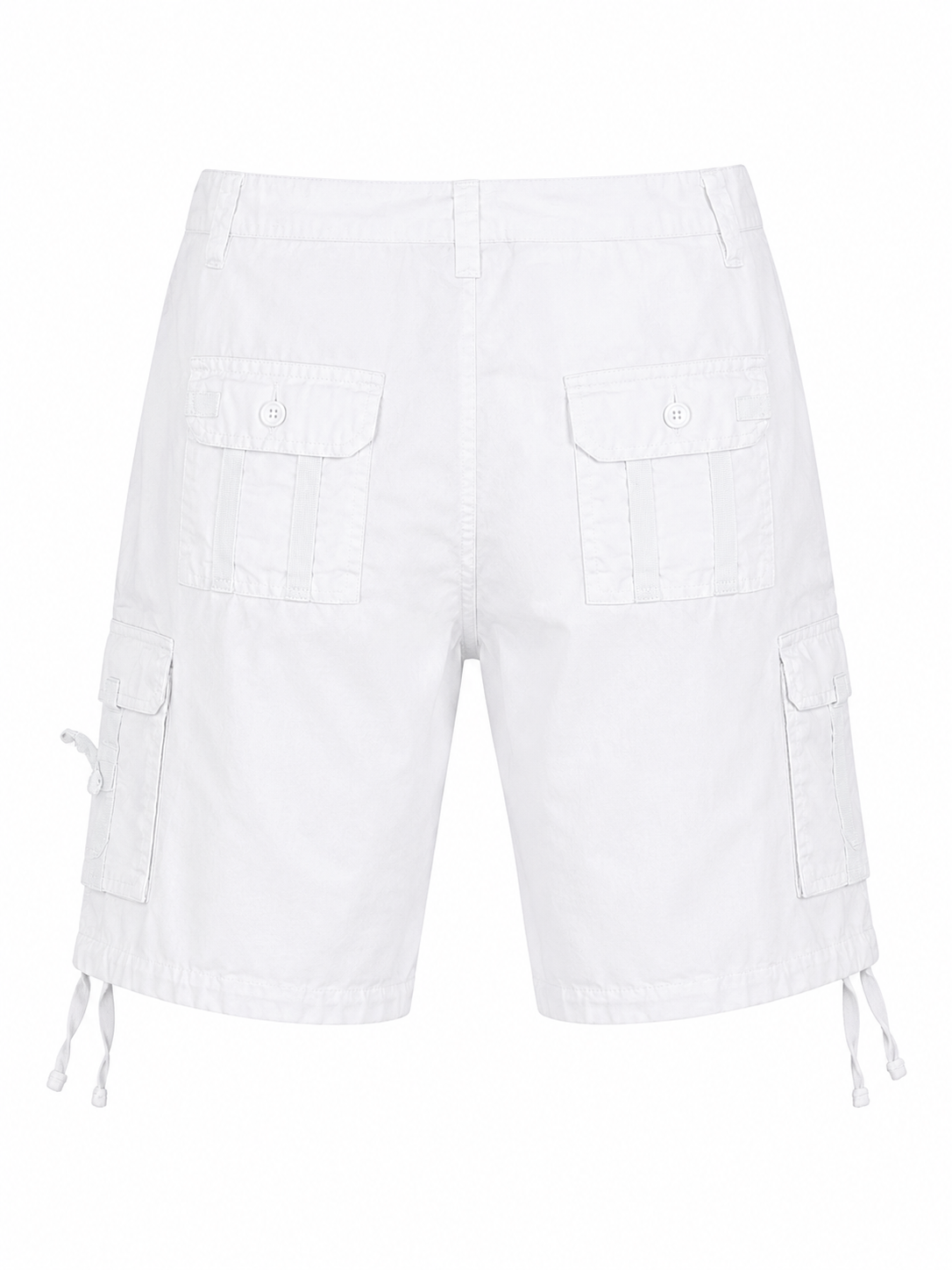 Short Cargo Eleven Paris Blanc Homme – Bermuda Cargo Streetwear Été