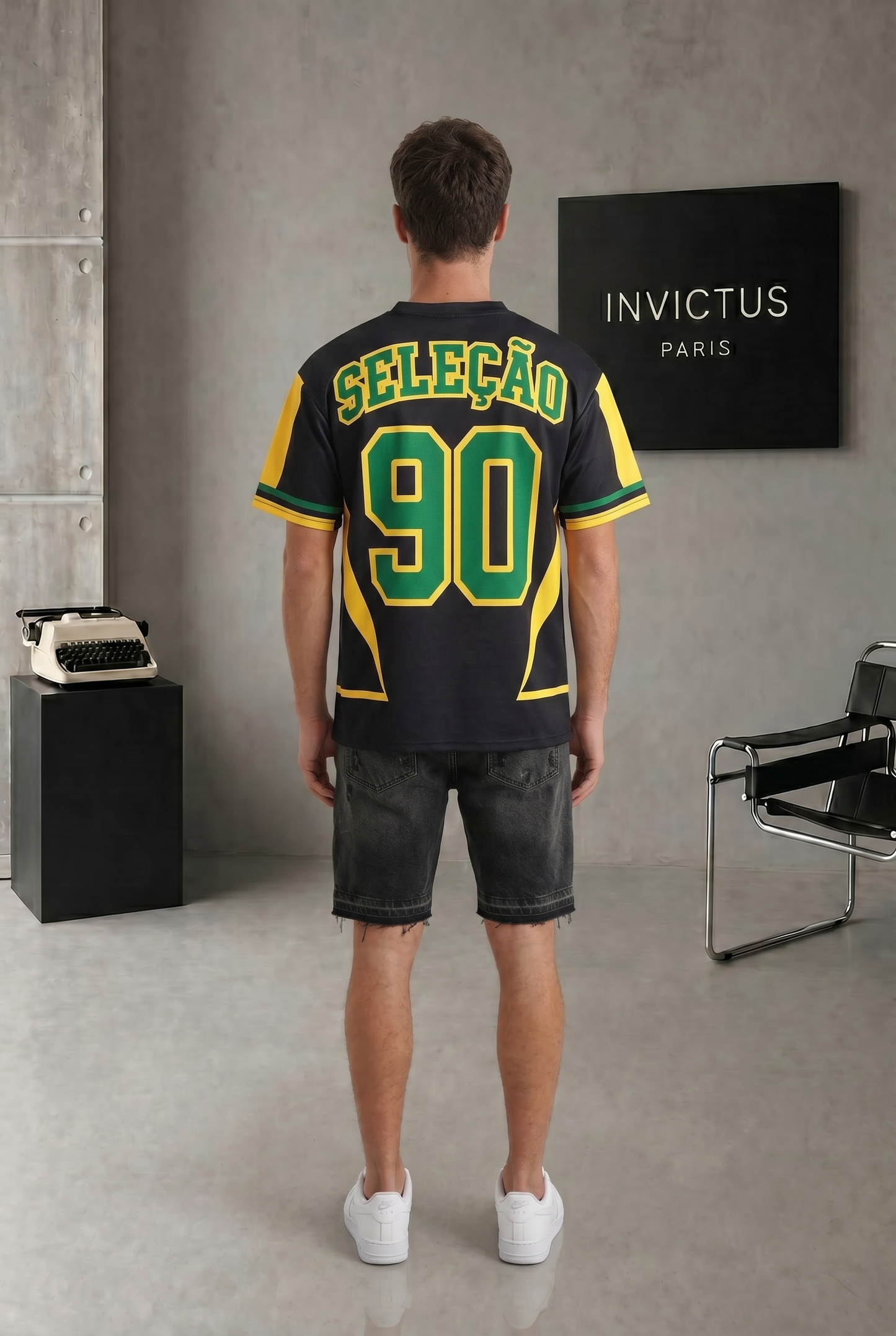 T-shirt Brazil 90 – Maillot Streetwear Homme