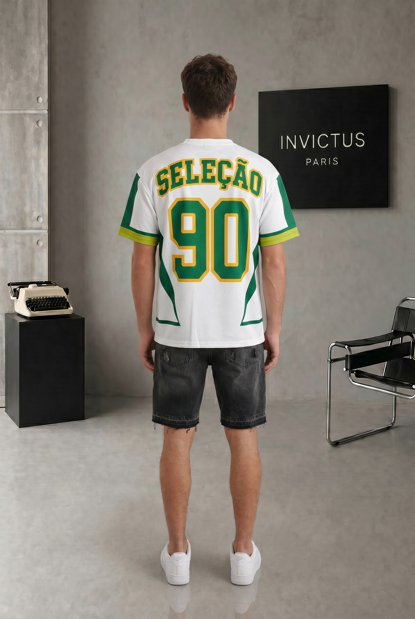 T-shirt Brazil 90 – Maillot Streetwear Homme