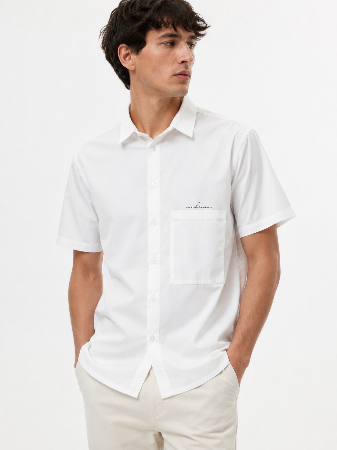 Chemise IM BRIAN - Camicia Off White CA2120